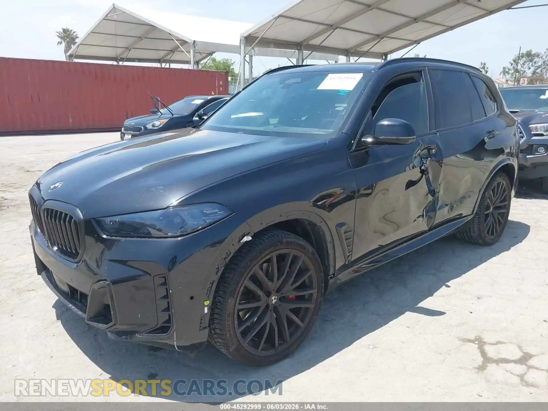 2 Photograph of a damaged car 5UX13EU0XR9T35891 BMW X5 2024
