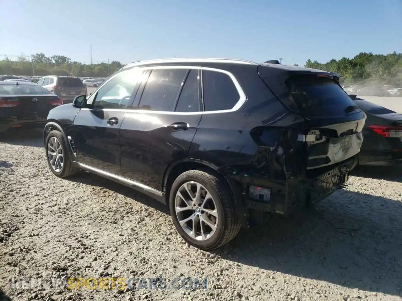 2 Photograph of a damaged car 5UX23EU00R9S62583 BMW X5 2024