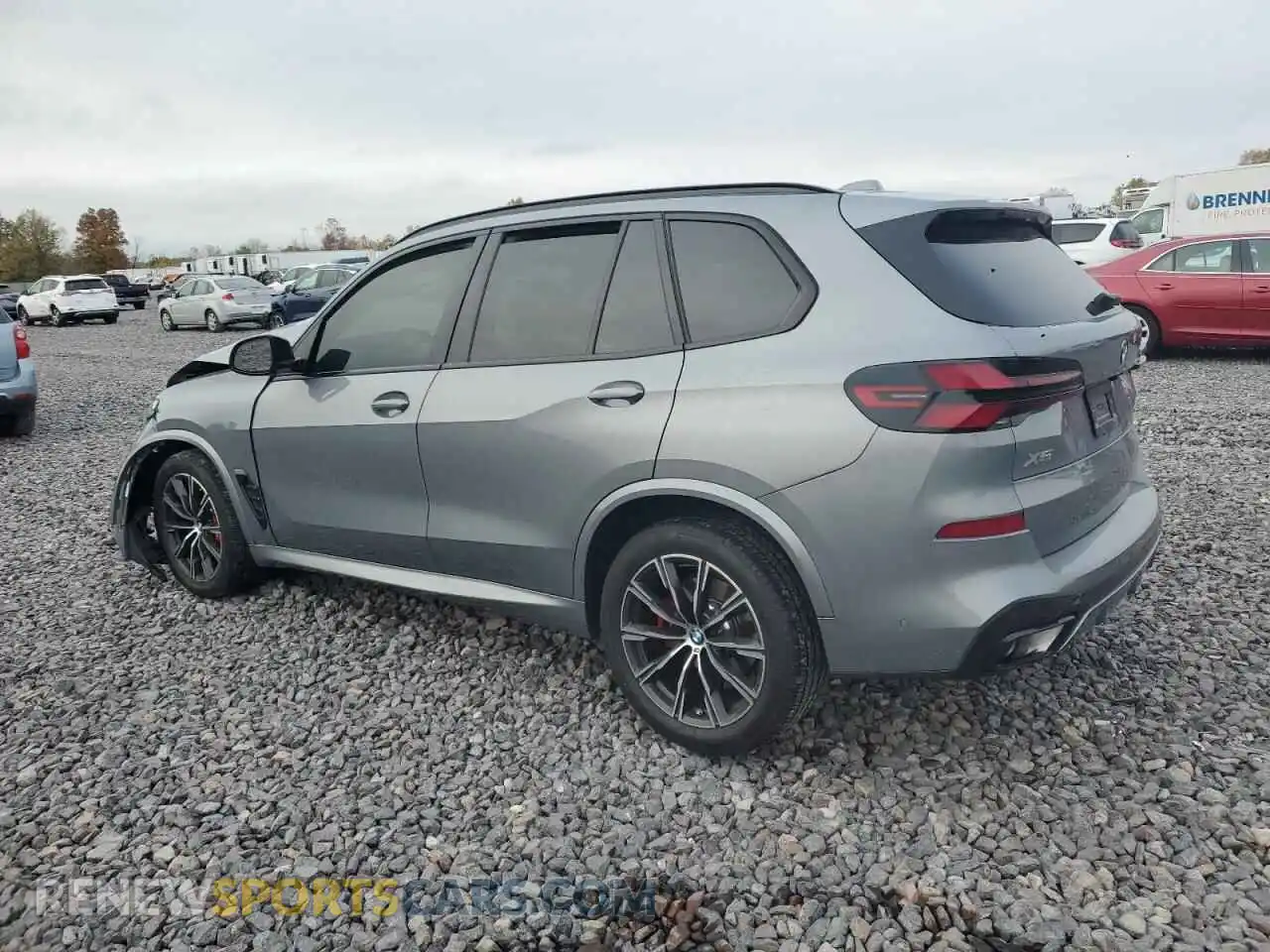 2 Photograph of a damaged car 5UX23EU00R9U05418 BMW X5 2024