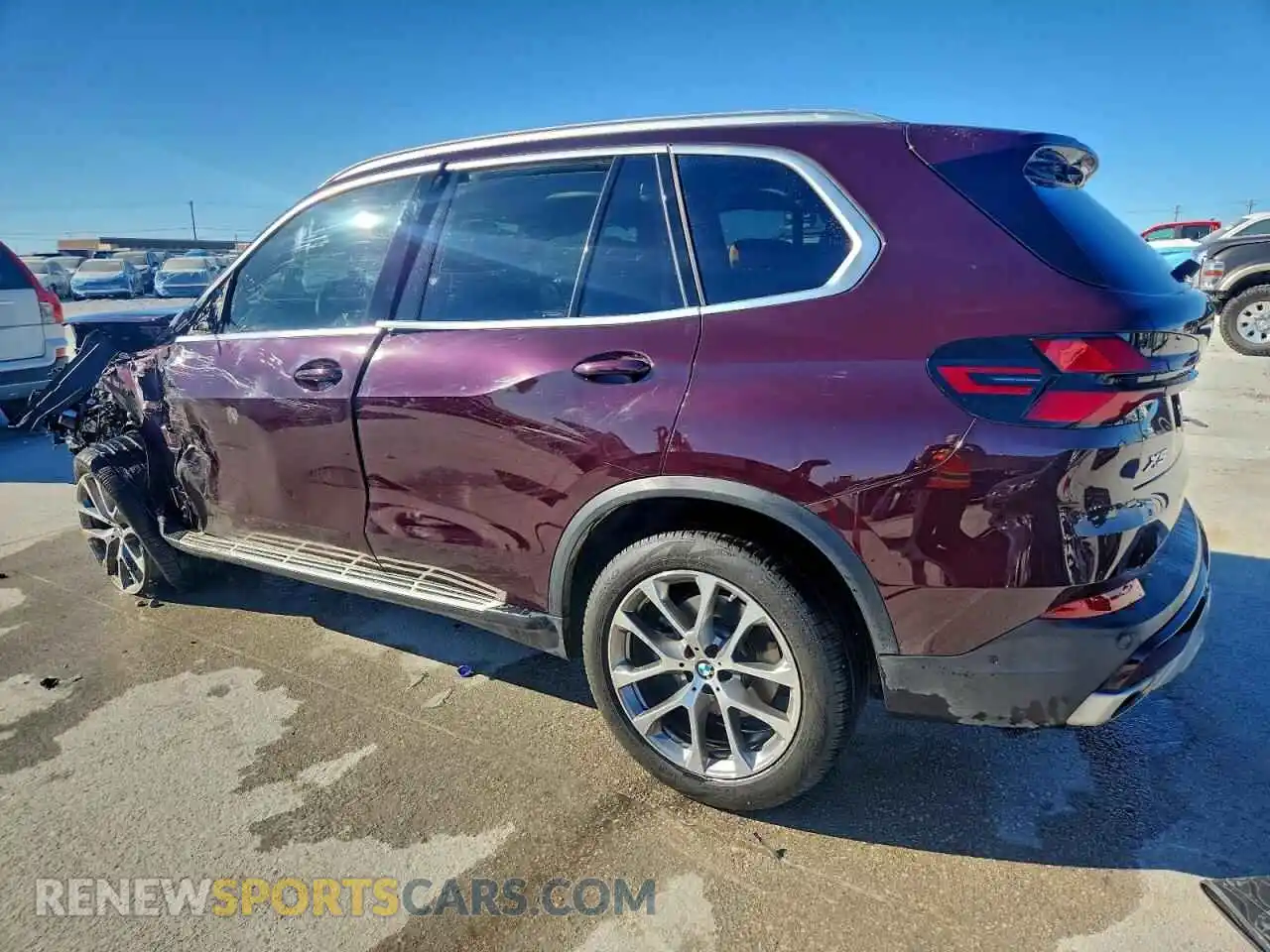 2 Photograph of a damaged car 5UX23EU00R9V85290 BMW X5 2024
