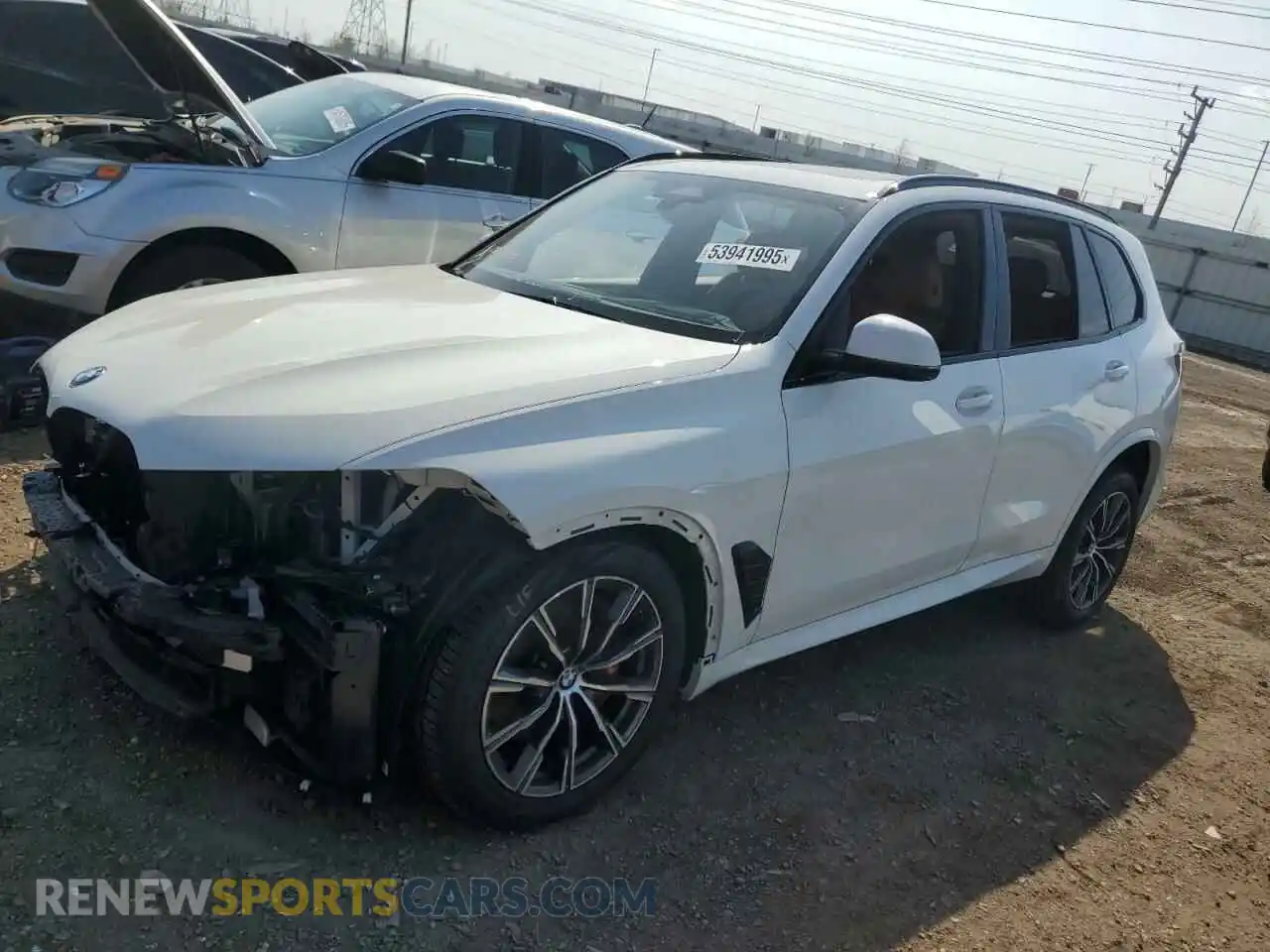 1 Фотография поврежденного автомобиля 5UX23EU02R9T40376 BMW X5 2024