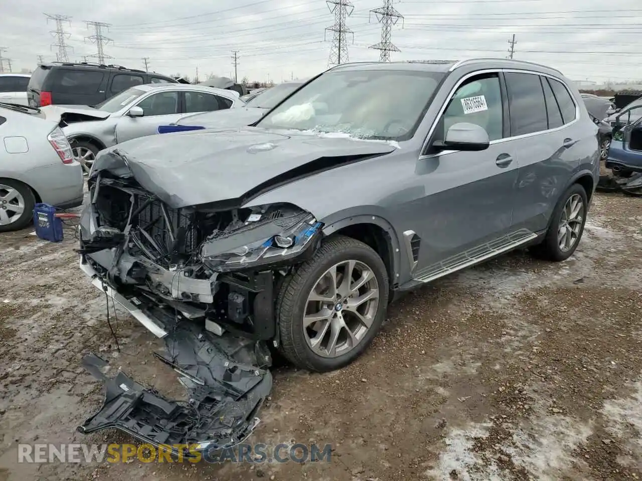 1 Фотография поврежденного автомобиля 5UX23EU02R9T53421 BMW X5 2024