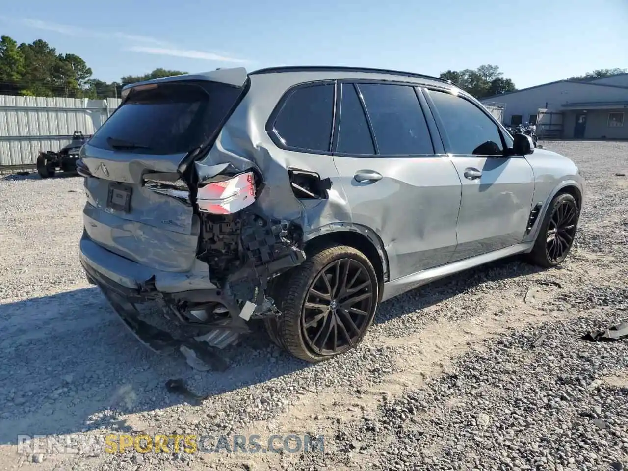 3 Photograph of a damaged car 5UX23EU02R9T97063 BMW X5 2024