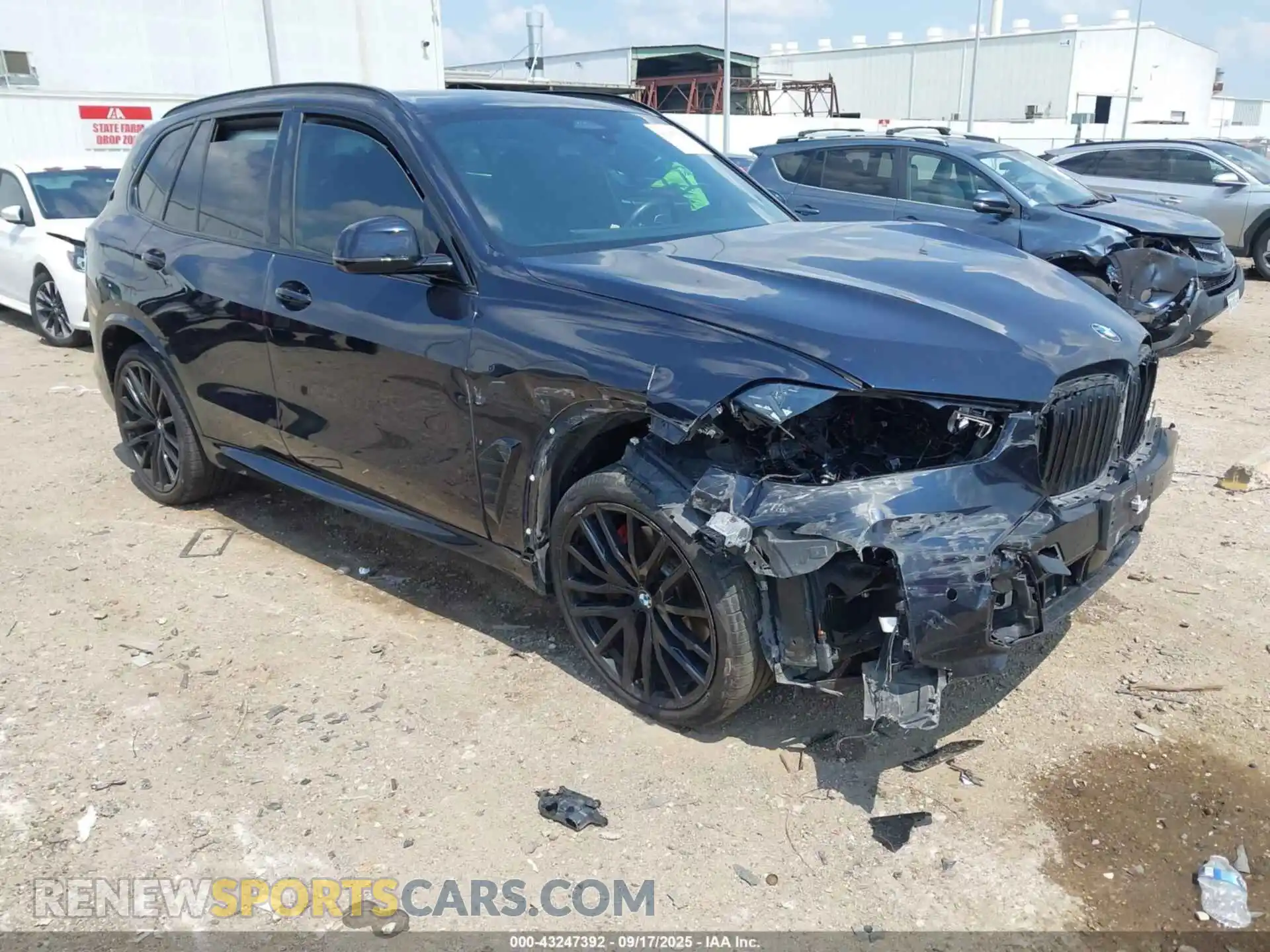 1 Photograph of a damaged car 5UX23EU03R9V42787 BMW X5 2024