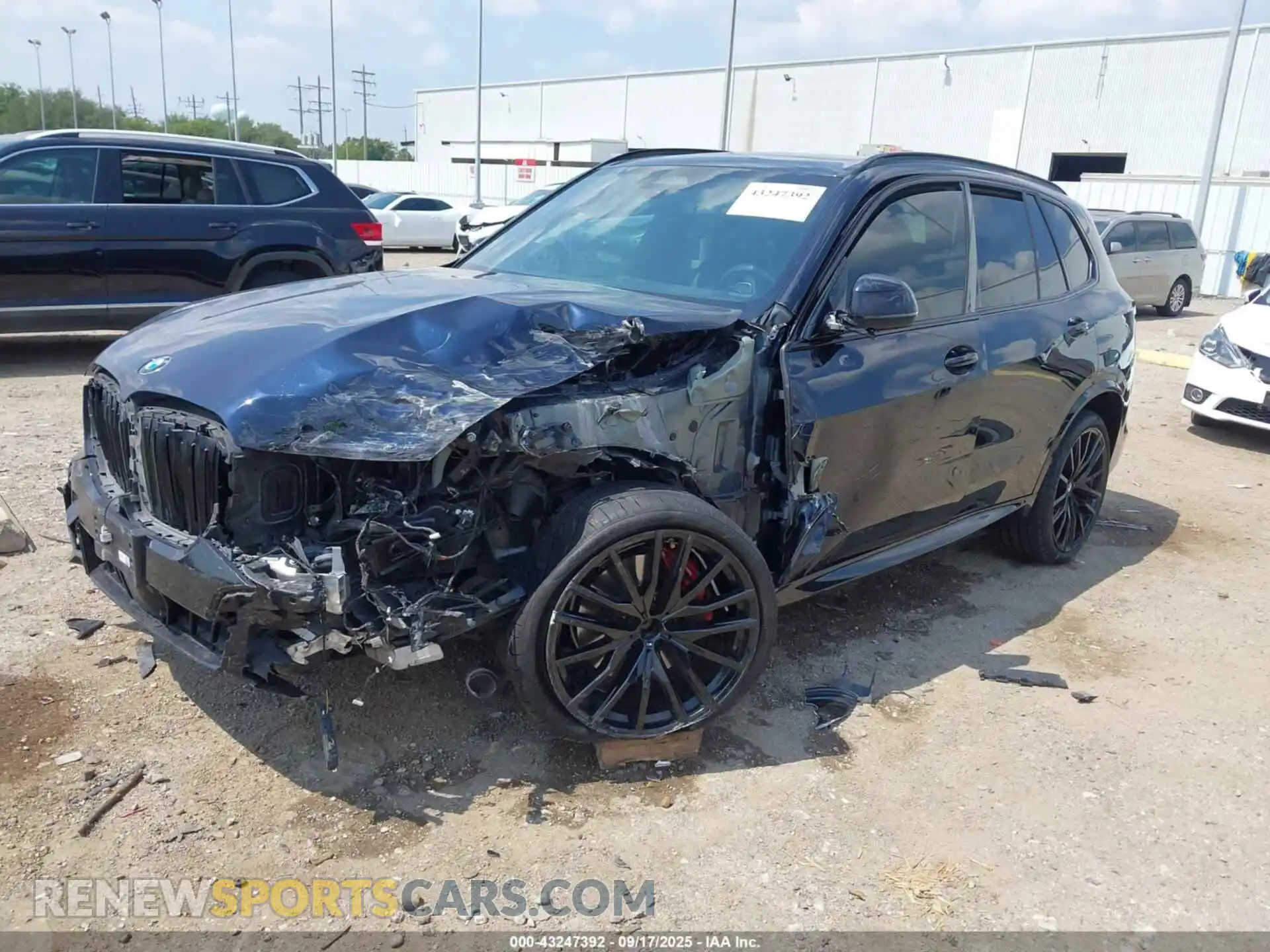 2 Photograph of a damaged car 5UX23EU03R9V42787 BMW X5 2024