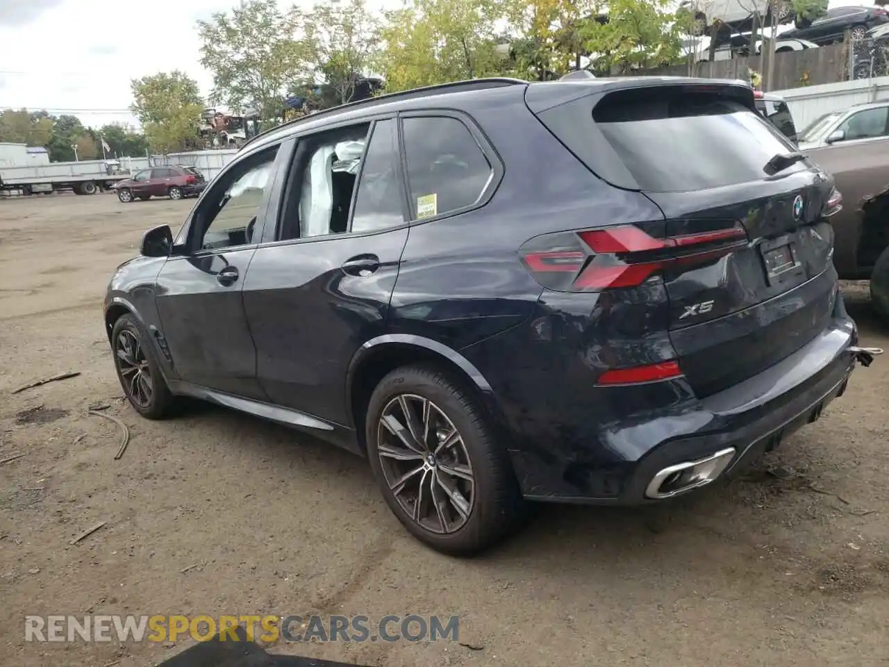 2 Photograph of a damaged car 5UX23EU05R9W00432 BMW X5 2024