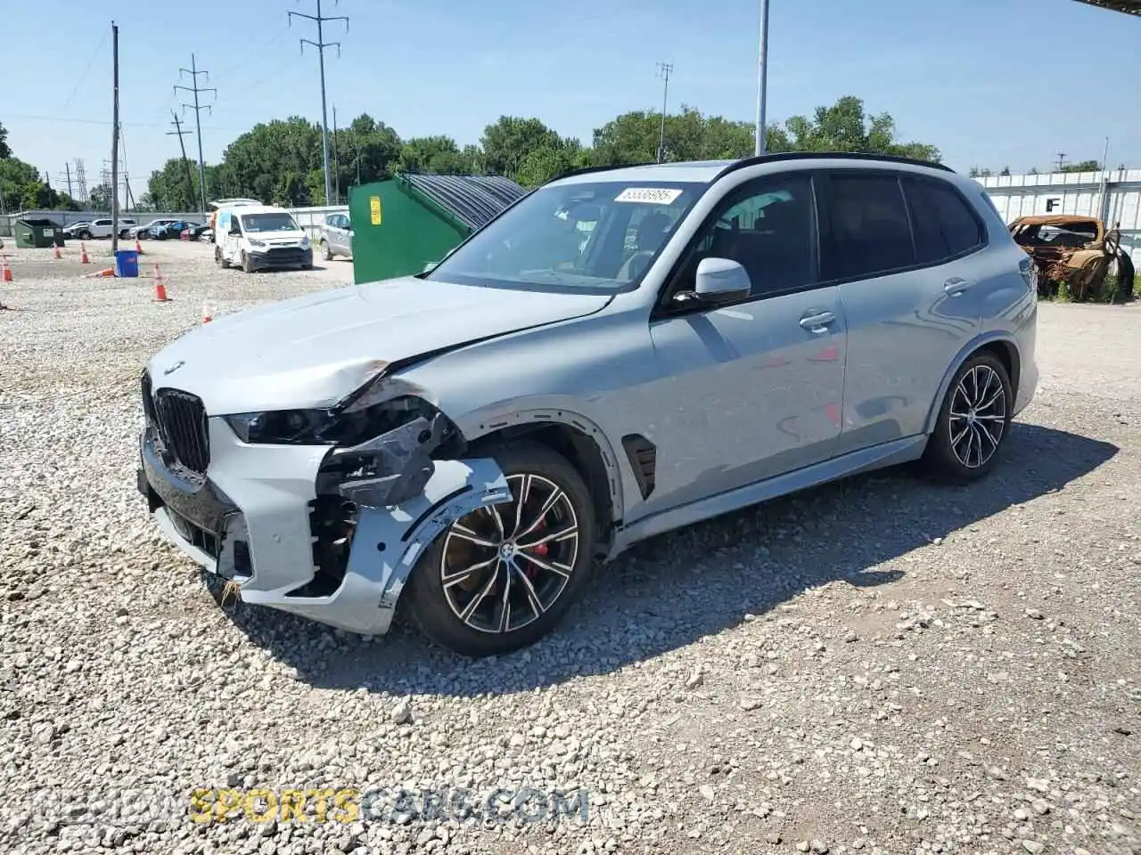 1 Photograph of a damaged car 5UX23EU06R9T02147 BMW X5 2024