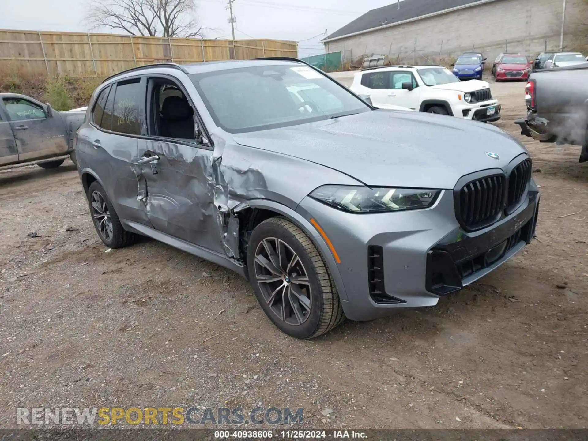 1 Photograph of a damaged car 5UX23EU07R9T10094 BMW X5 2024