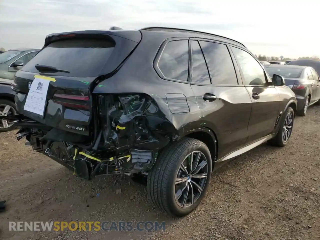 3 Photograph of a damaged car 5UX23EU07R9U85557 BMW X5 2024