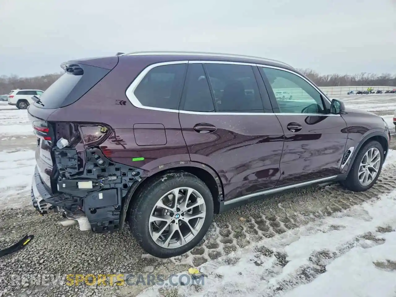 3 Photograph of a damaged car 5UX23EU07R9V74397 BMW X5 2024