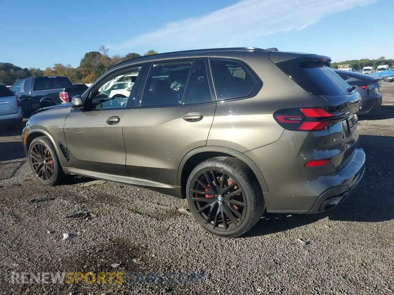 2 Photograph of a damaged car 5UX23EU07R9V85321 BMW X5 2024
