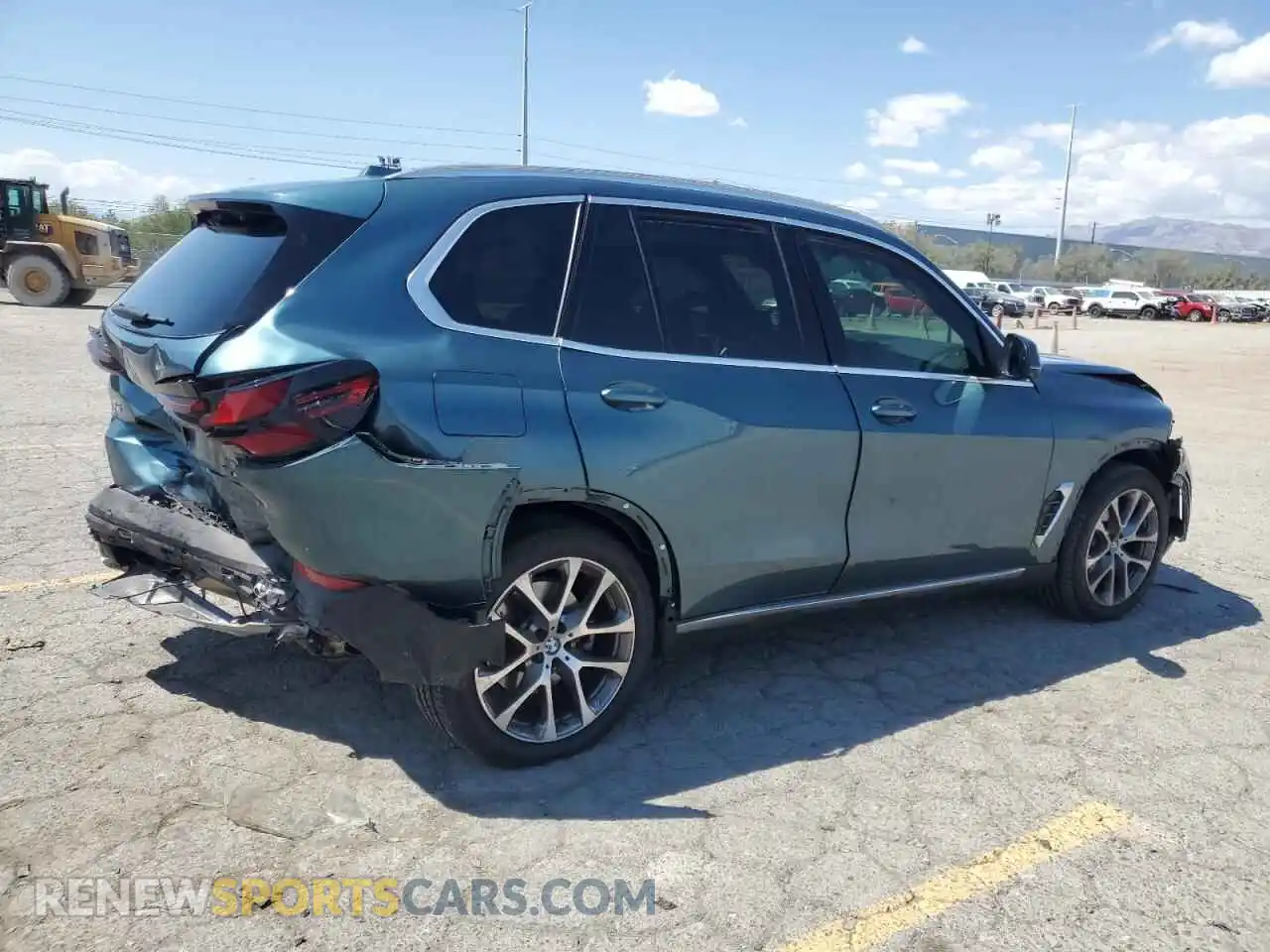 3 Photograph of a damaged car 5UX23EU07R9V90728 BMW X5 2024