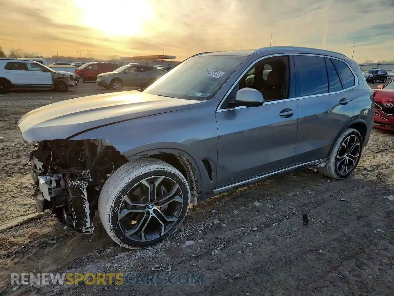 1 Фотография поврежденного автомобиля 5UX23EU08R9W14129 BMW X5 2024