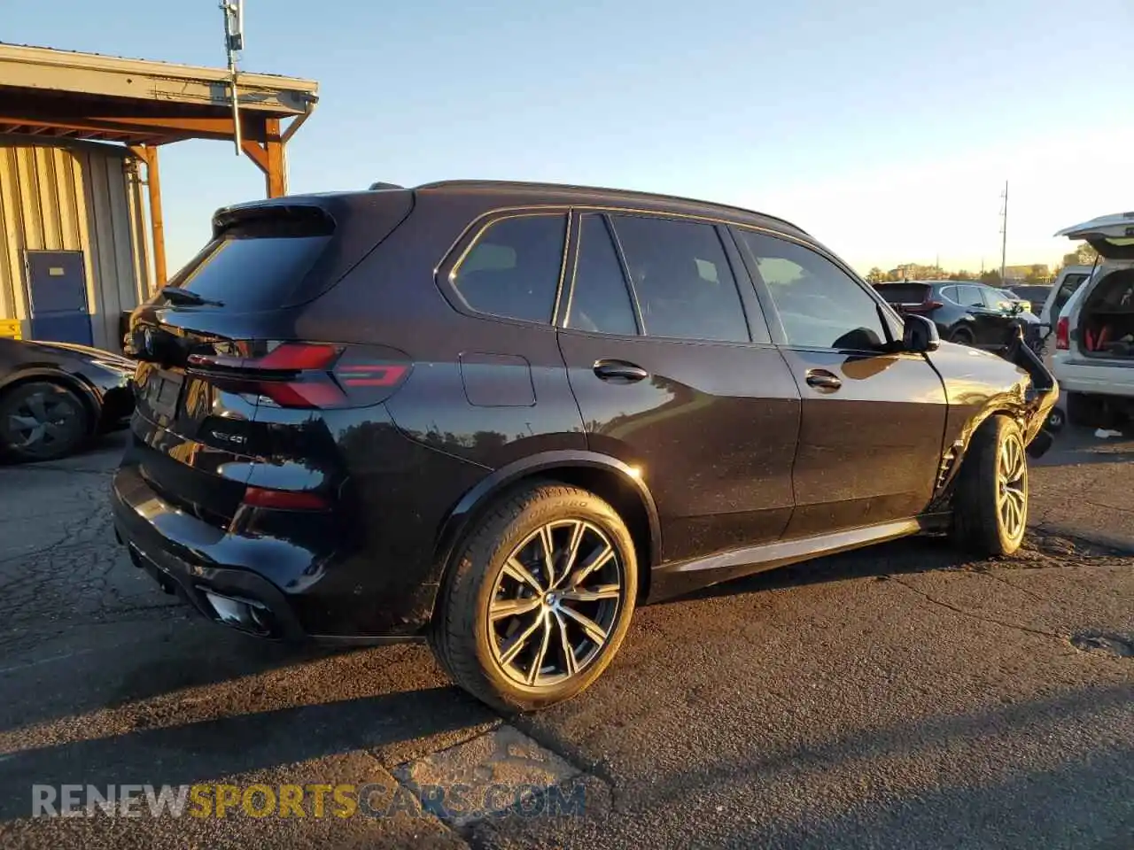 3 Photograph of a damaged car 5UX23EU09R9U08074 BMW X5 2024