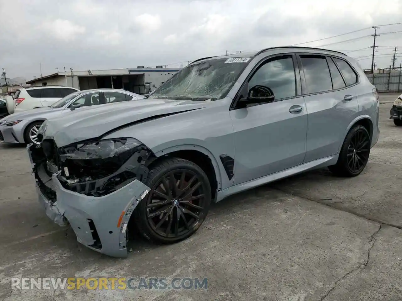 1 Photograph of a damaged car 5UX23EU09R9V79178 BMW X5 2024