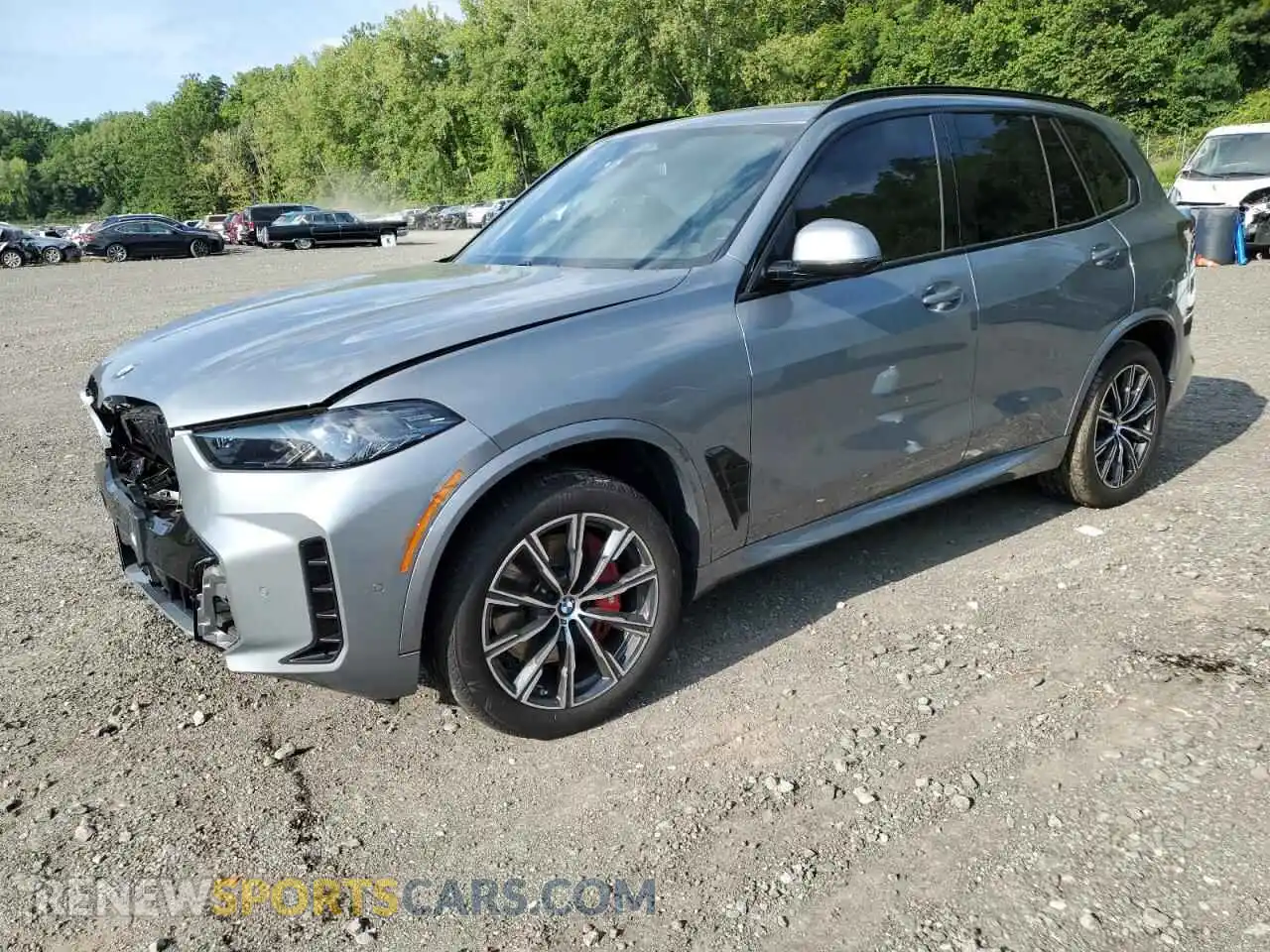 1 Photograph of a damaged car 5UX23EU0XR9S49663 BMW X5 2024