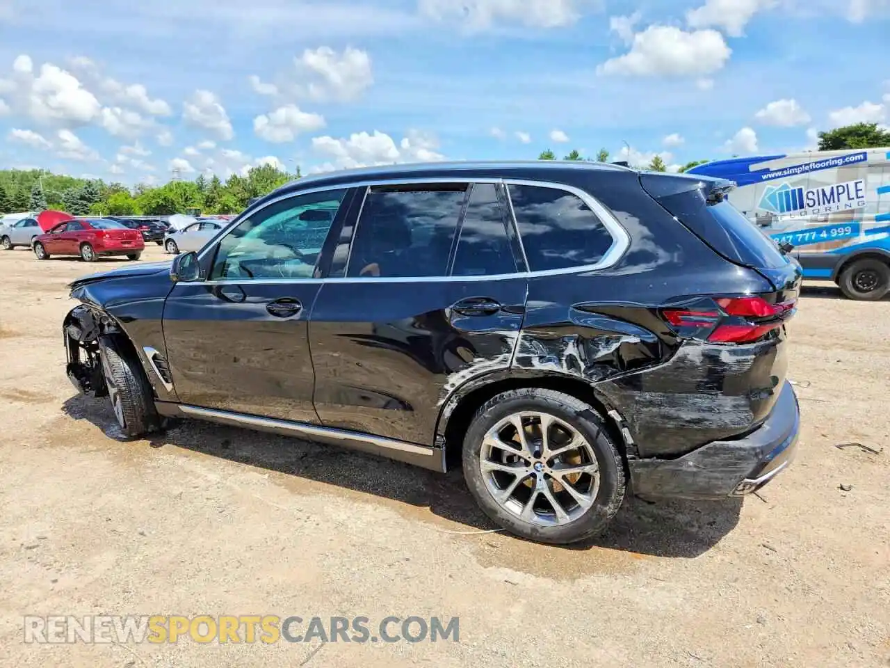 2 Фотография поврежденного автомобиля 5UX23EU0XR9V62891 BMW X5 2024