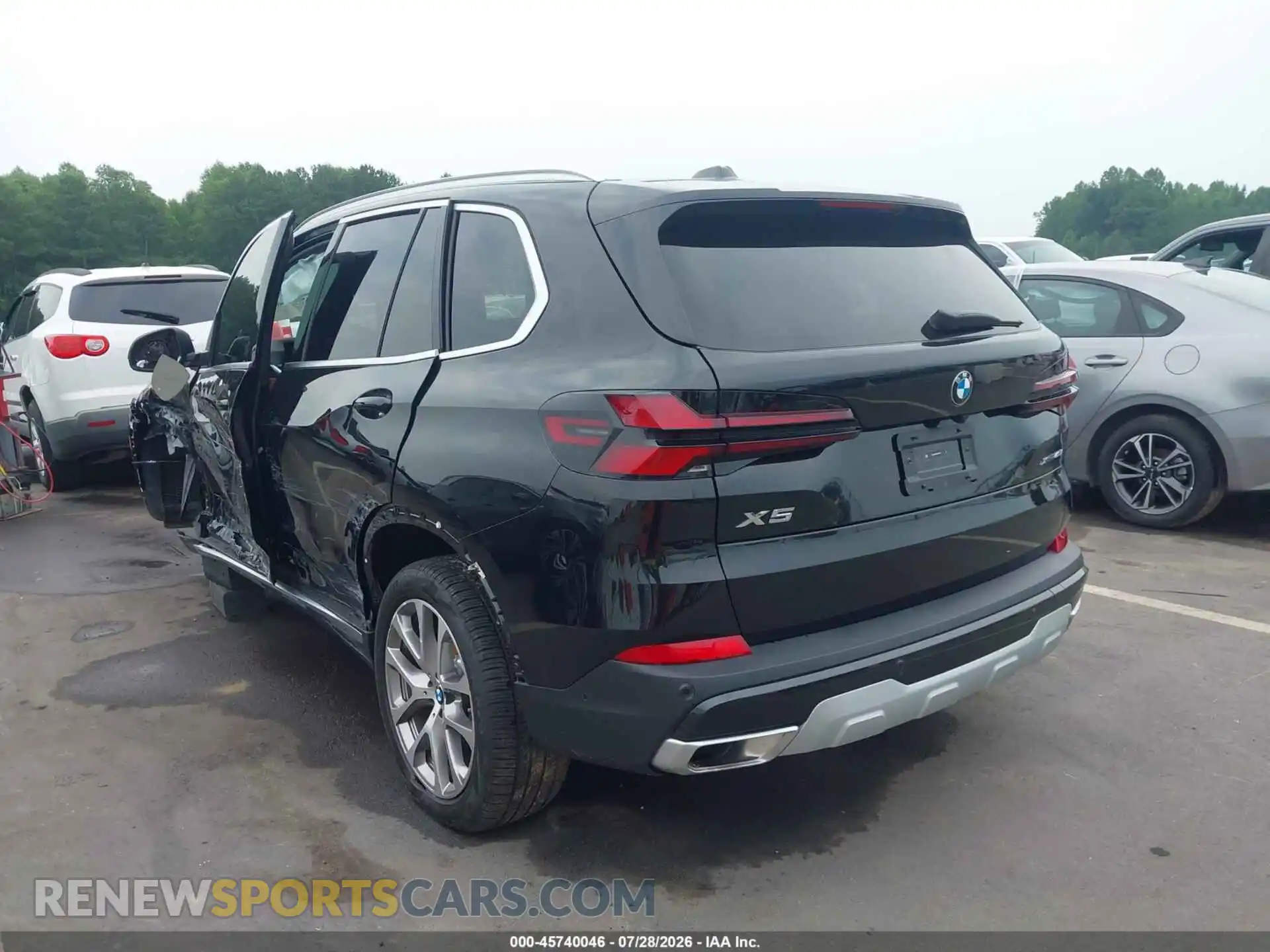 3 fotografías del automóvil dañado 5UX23EU0XR9V87757 BMW X5 2024