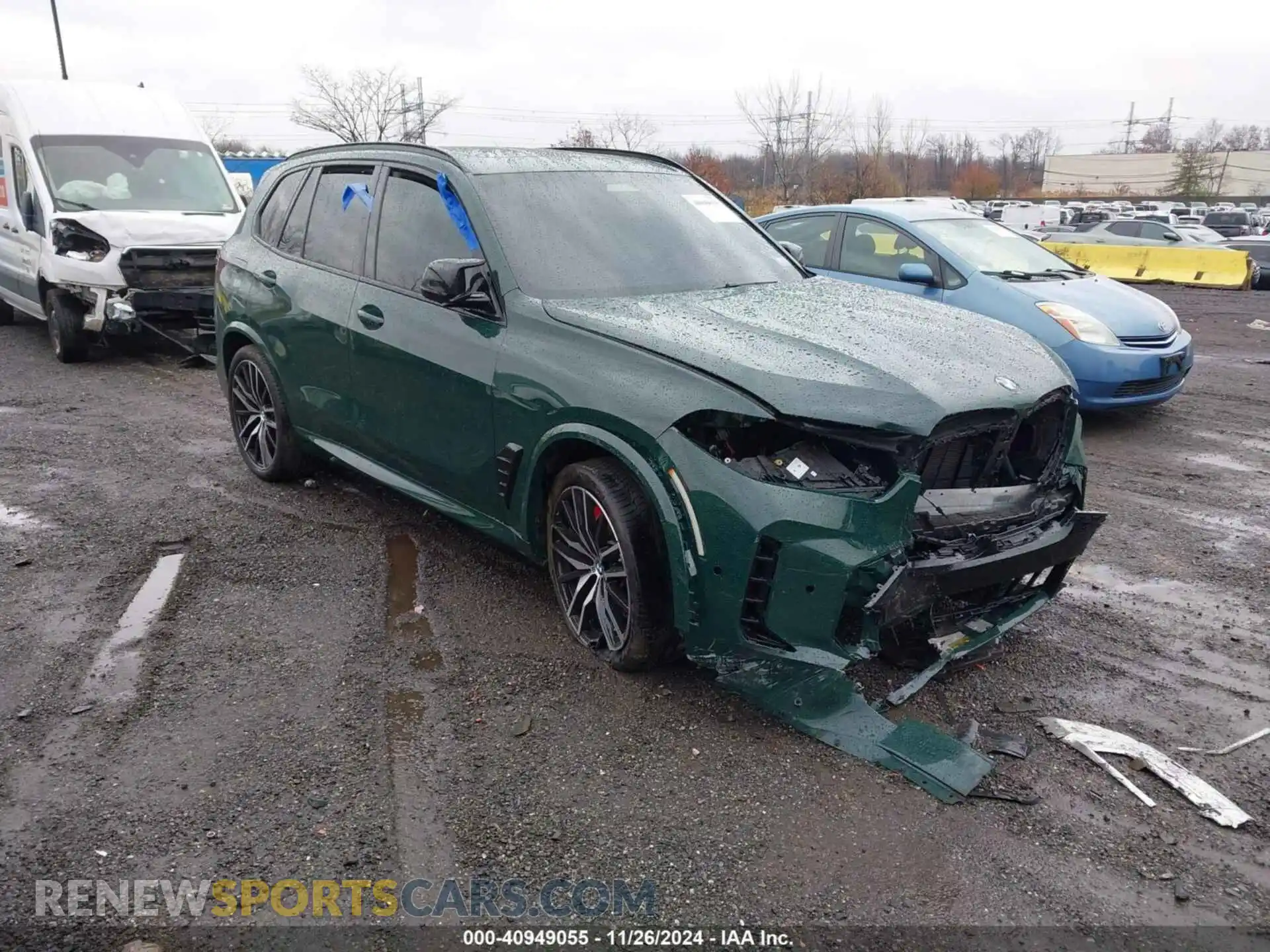 1 Photograph of a damaged car 5UX33EU07R9S44148 BMW X5 2024