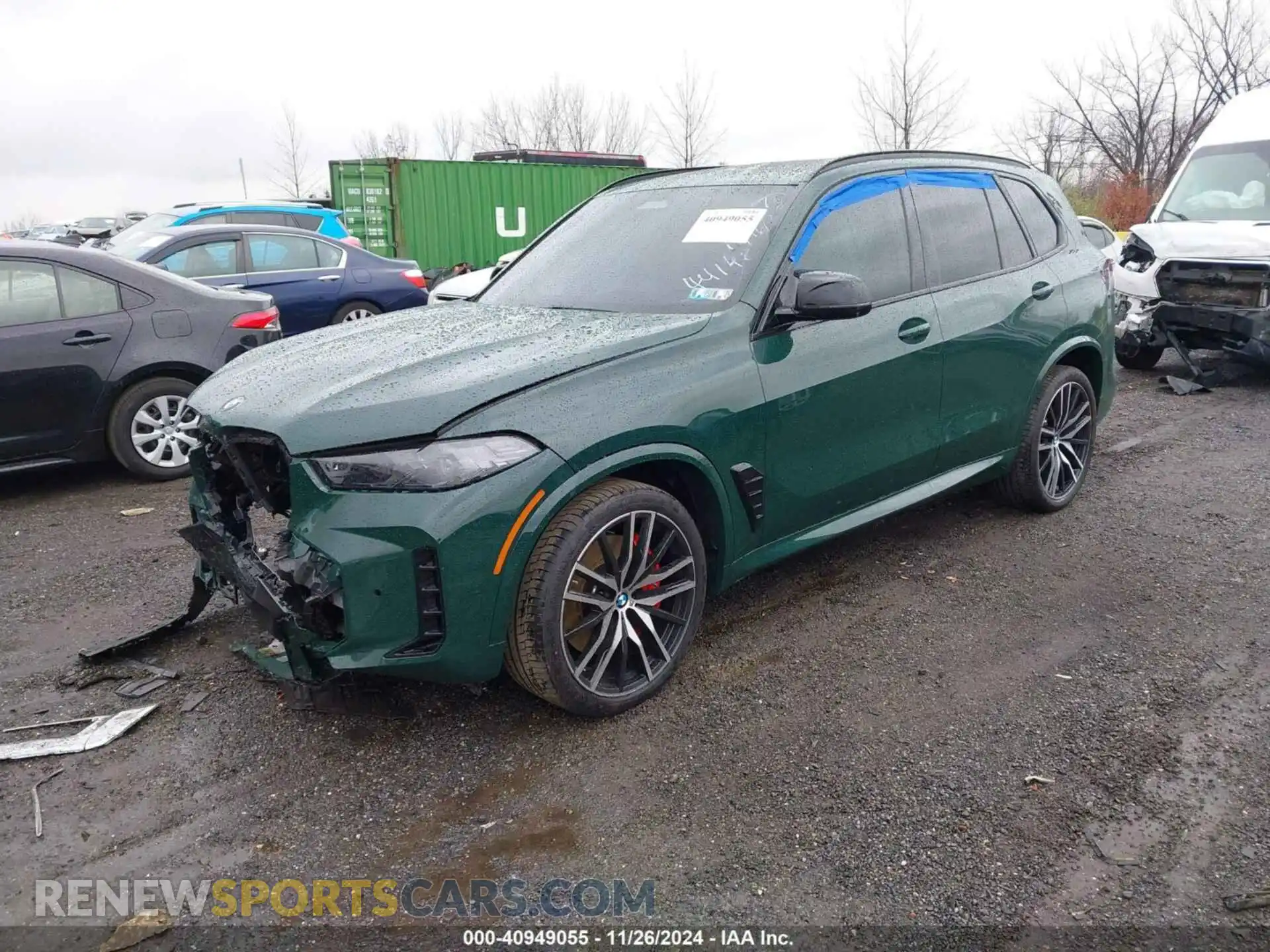 2 Photograph of a damaged car 5UX33EU07R9S44148 BMW X5 2024