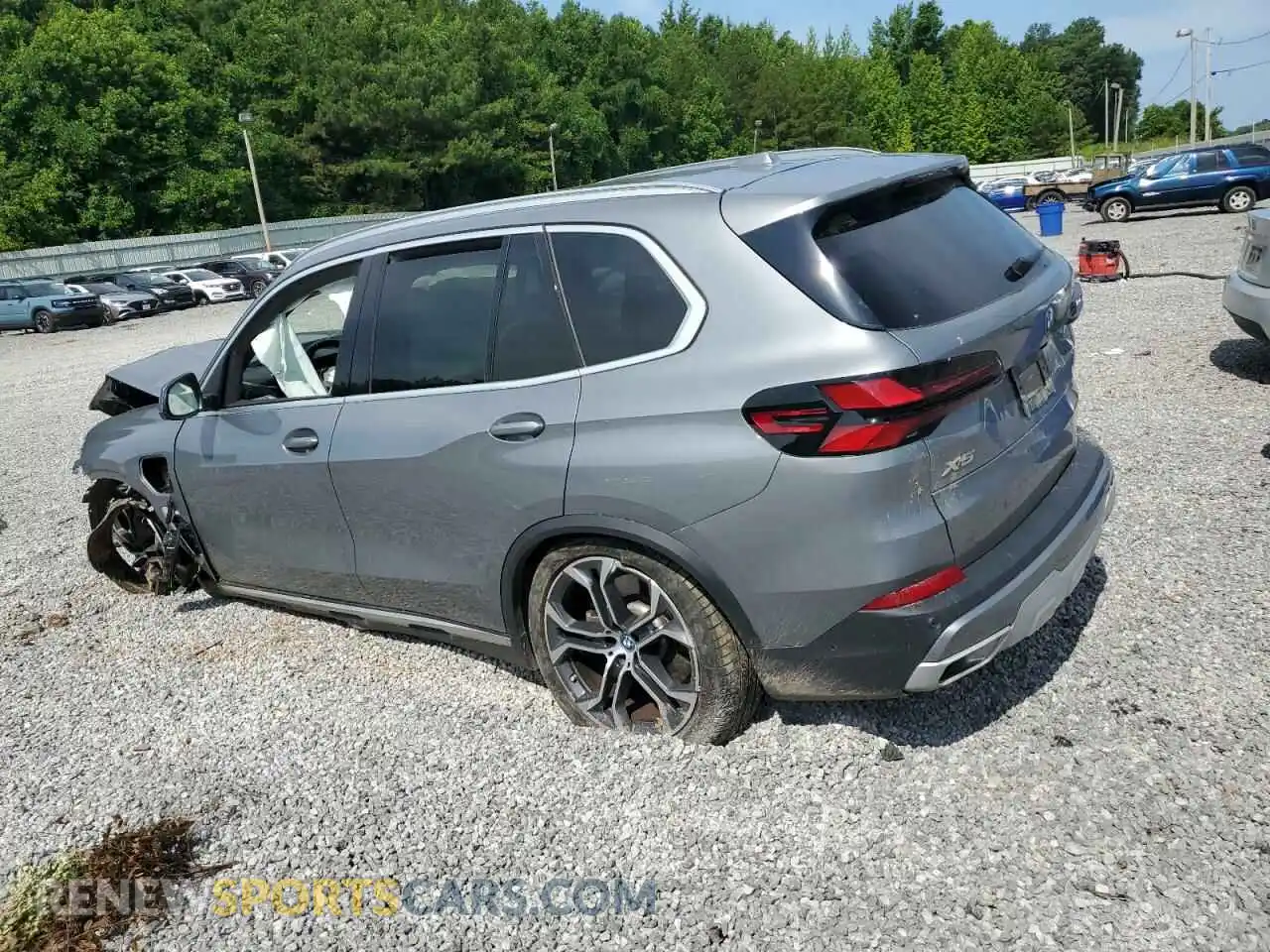 2 Photograph of a damaged car 5UX43EU02R9S32218 BMW X5 2024