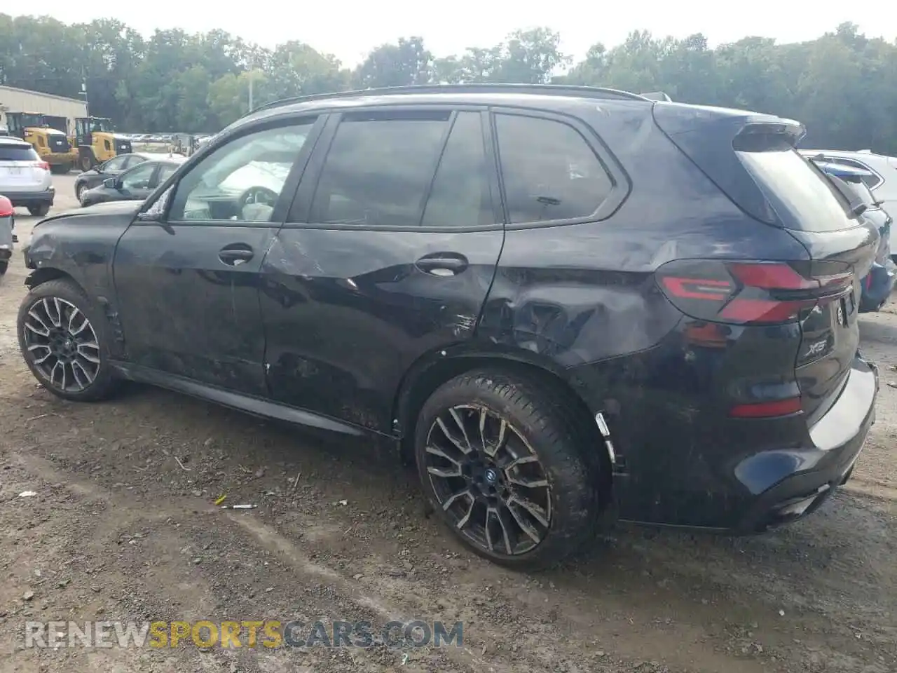 2 Photograph of a damaged car 5UX43EU05R9T10068 BMW X5 2024