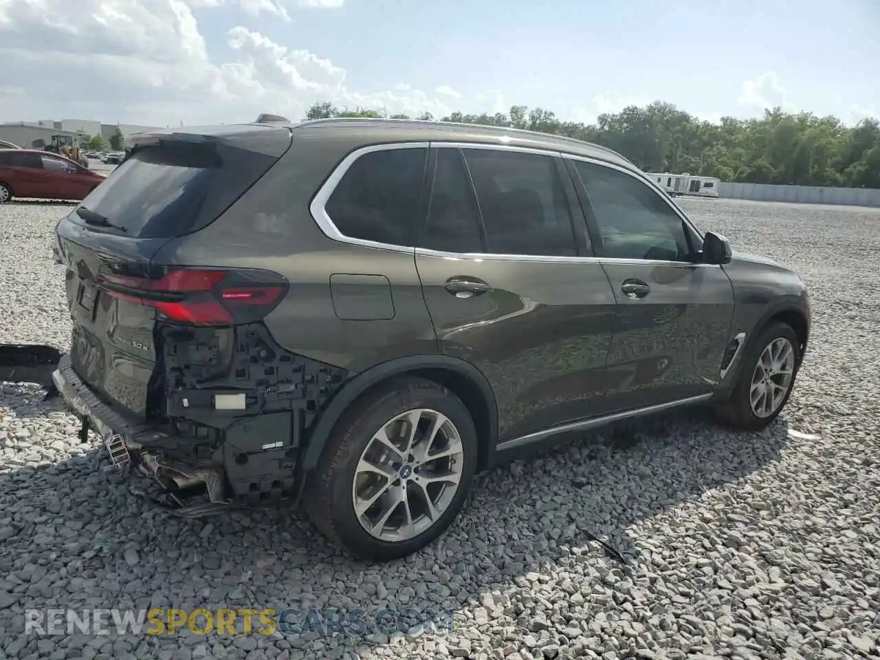 3 Photograph of a damaged car 5UX43EU07R9S85366 BMW X5 2024