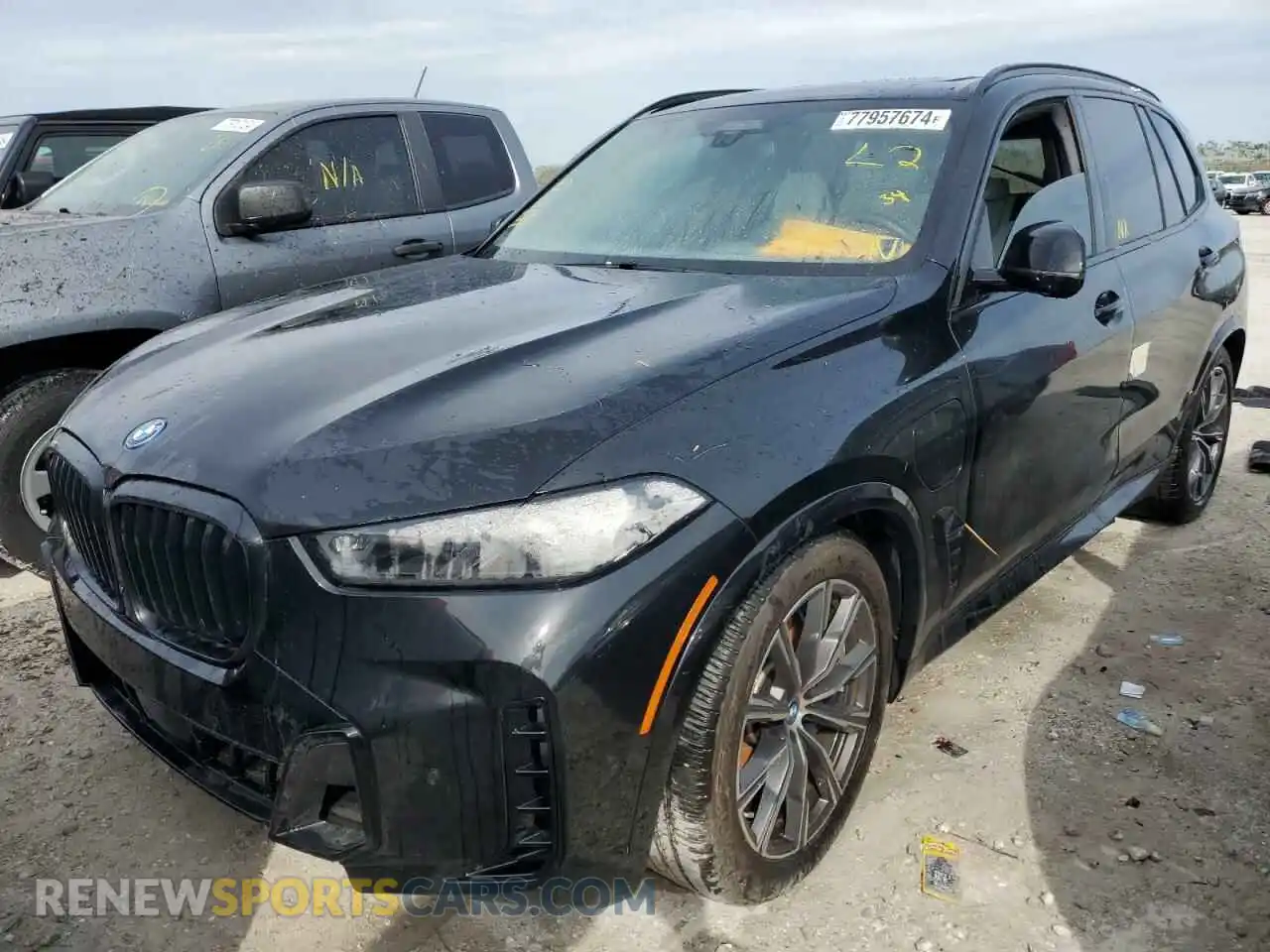 1 Photograph of a damaged car 5UX43EU07R9T58249 BMW X5 2024