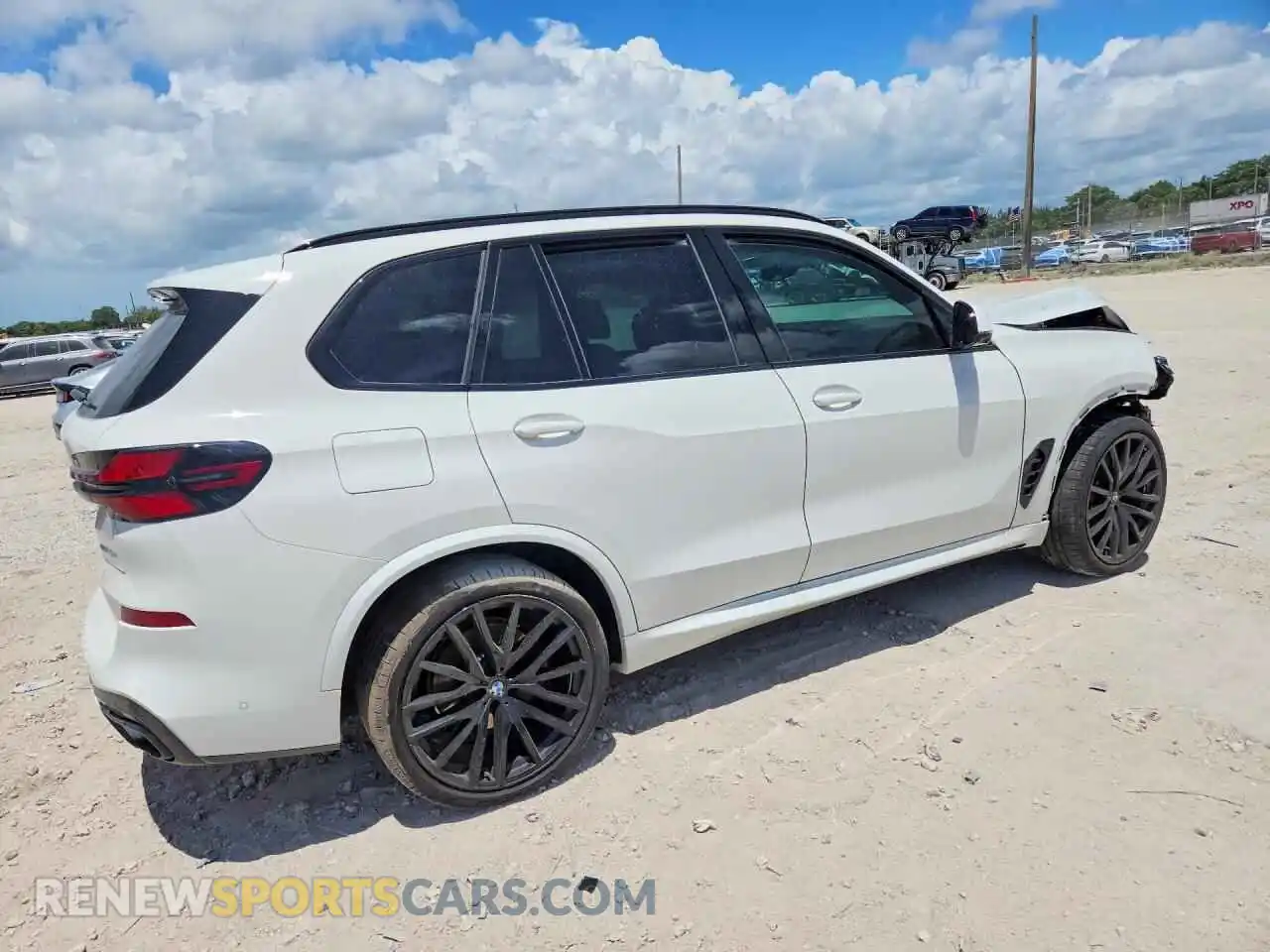 3 fotografías del automóvil dañado 5UX13EU0XS9Z30598 BMW X5 2025
