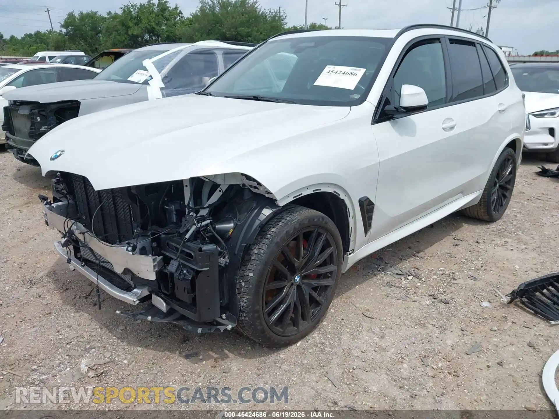2 Фотография поврежденного автомобиля 5UX23EU00S9X14506 BMW X5 2025