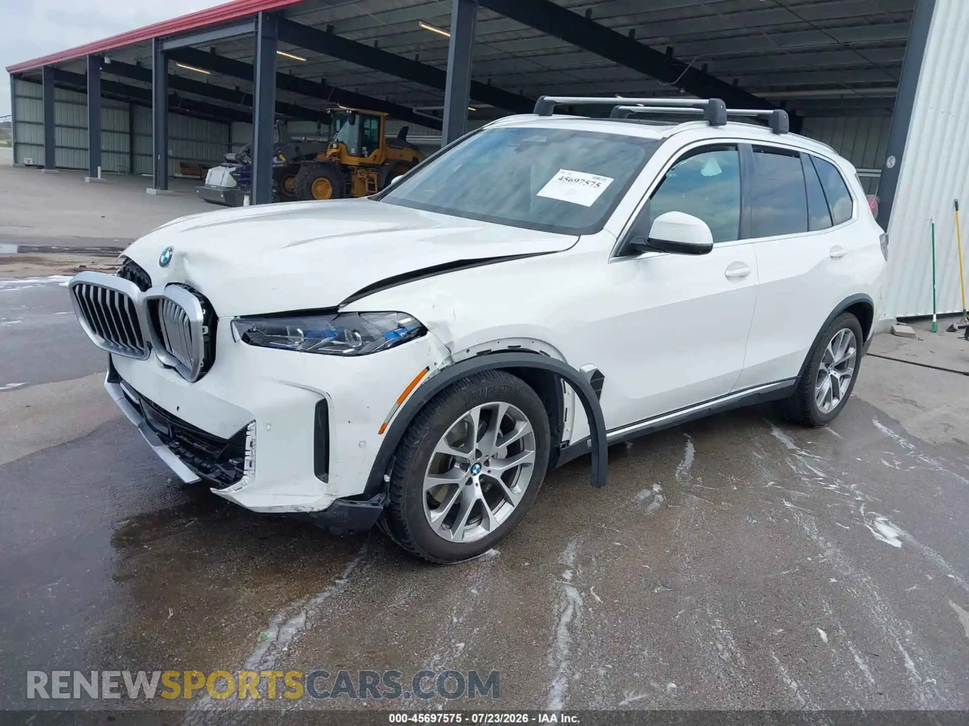 2 fotografías del automóvil dañado 5UX23EU00S9Y30451 BMW X5 2025