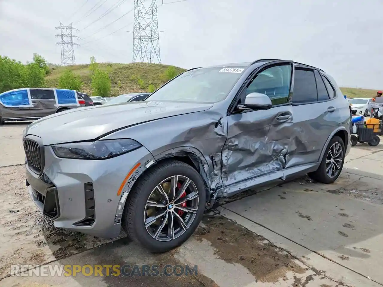 1 fotografías del automóvil dañado 5UX23EU02S9Y45873 BMW X5 2025