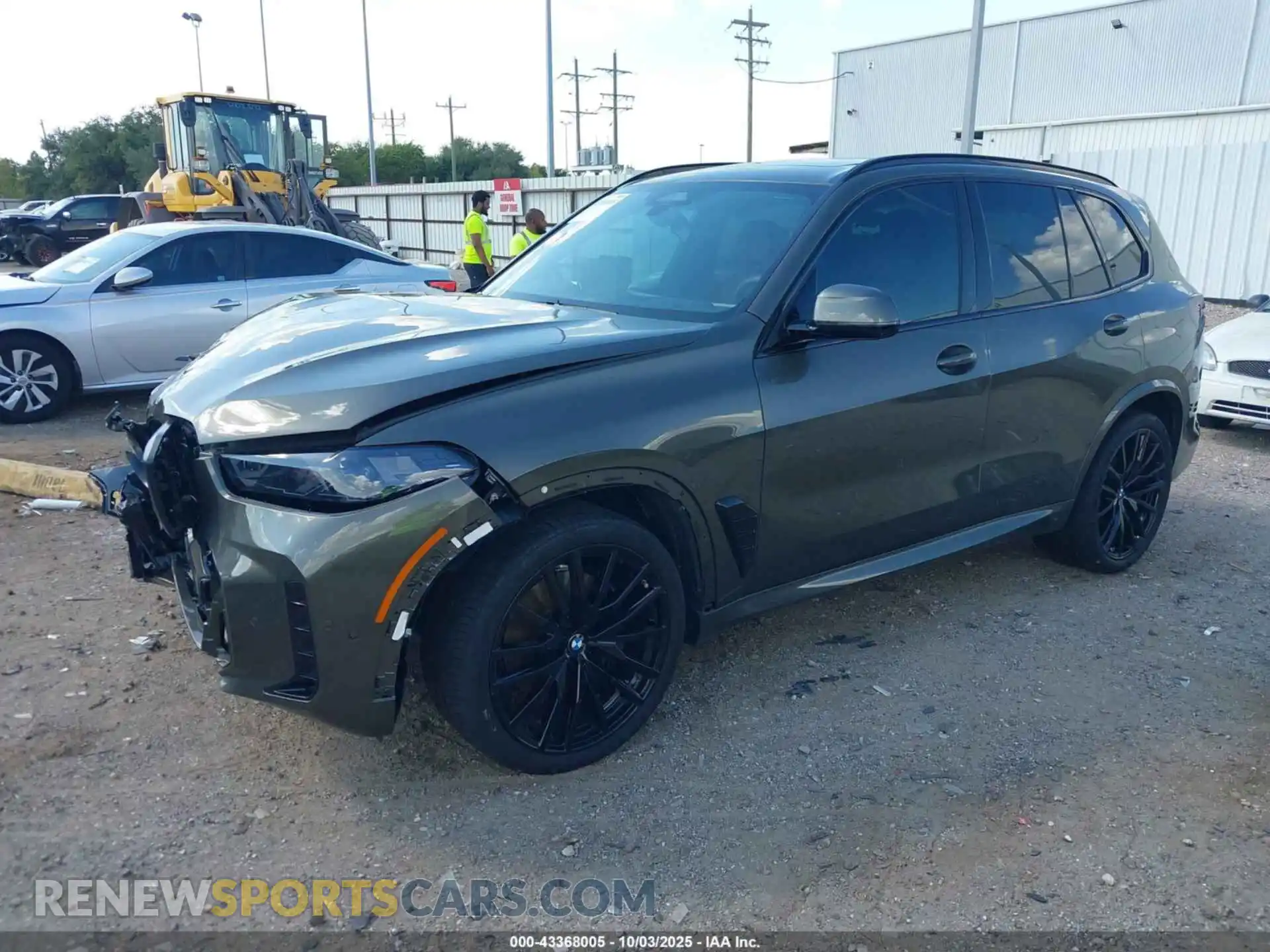 2 Photograph of a damaged car 5UX23EU02S9Z60537 BMW X5 2025