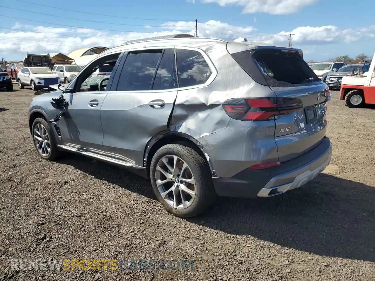 2 Photograph of a damaged car 5UX23EU04S9Z43402 BMW X5 2025