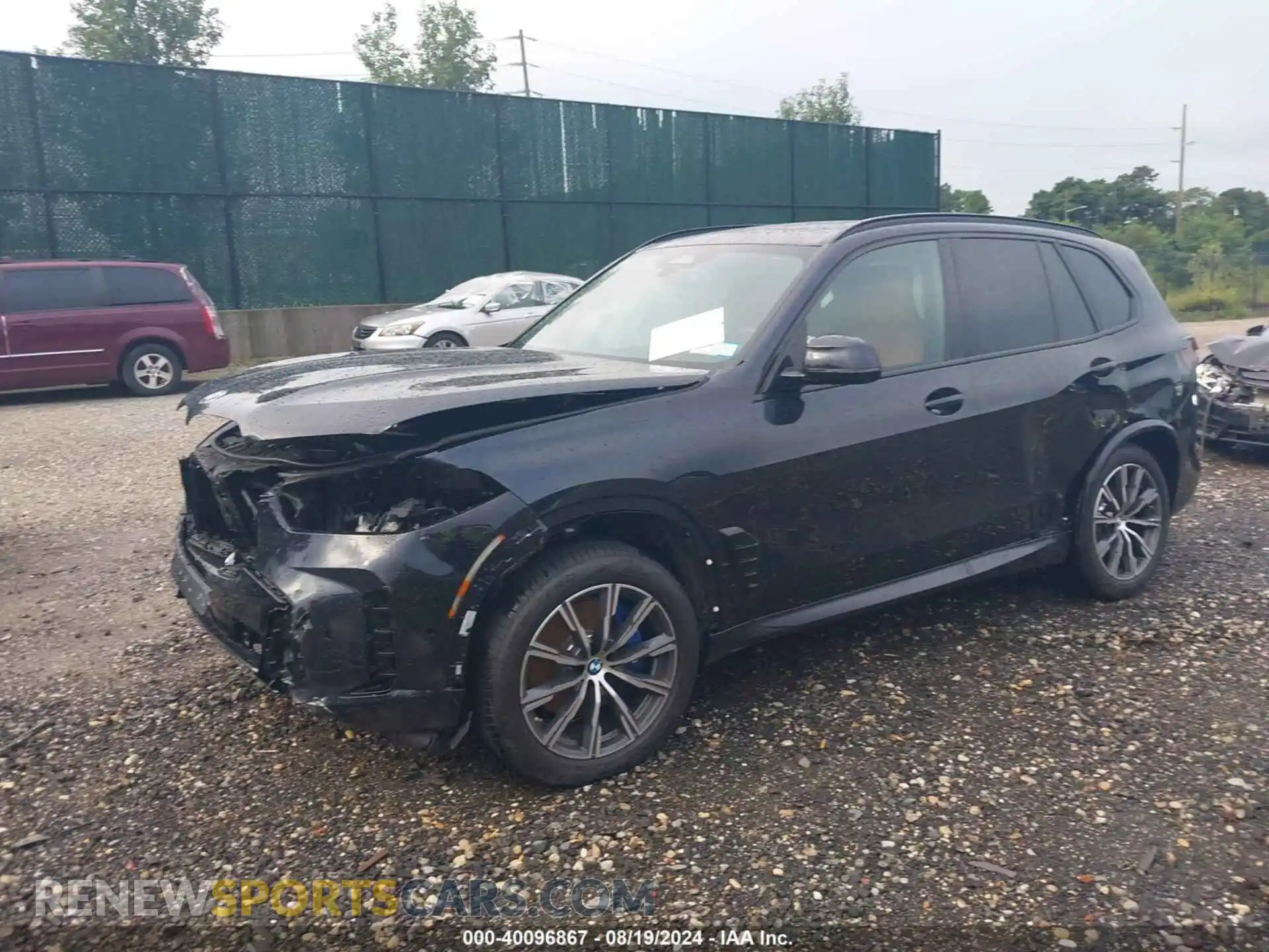 2 Photograph of a damaged car 5UX23EU07S9W72755 BMW X5 2025