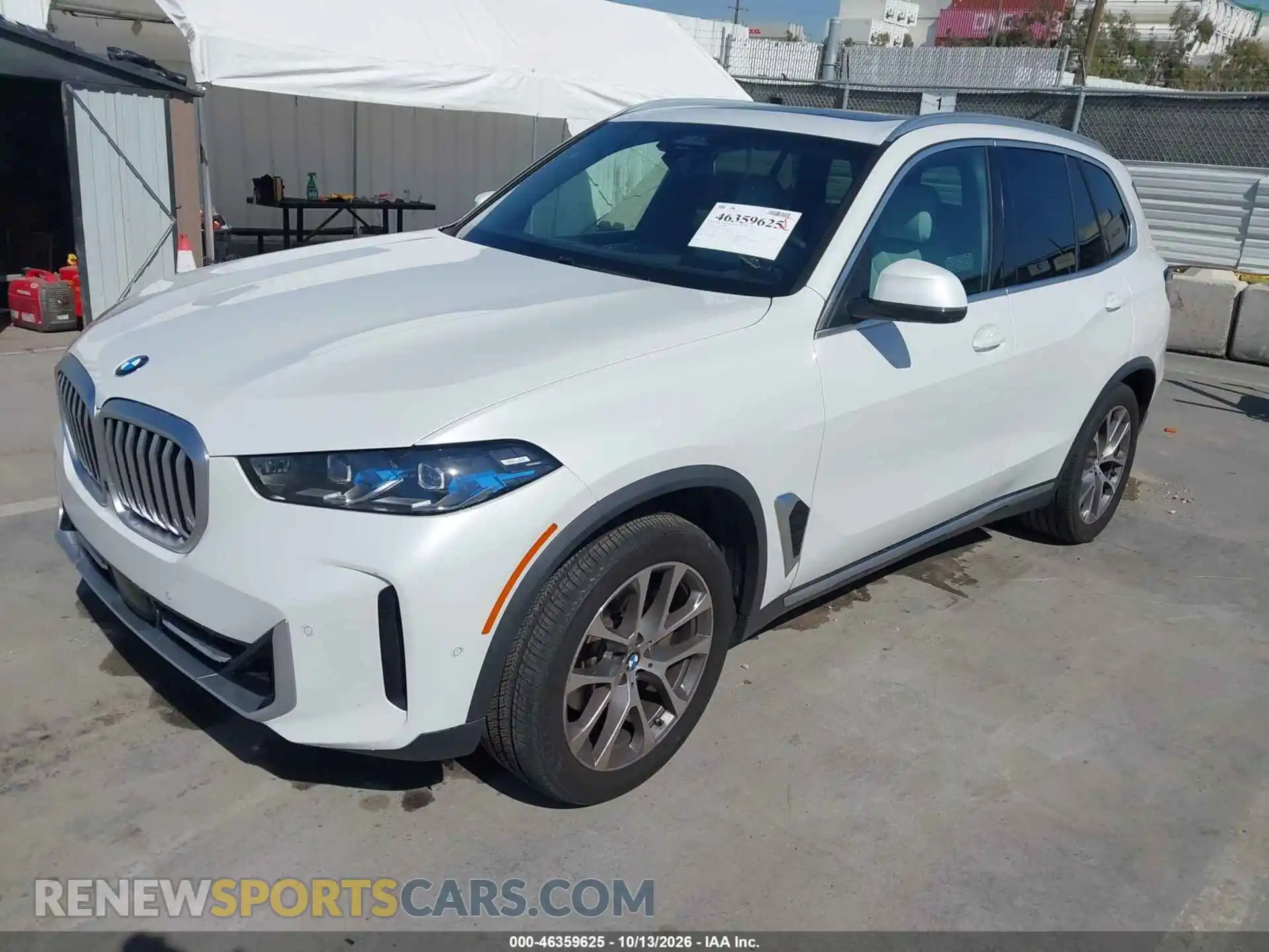 2 Фотография поврежденного автомобиля 5UX23EU08S9W42521 BMW X5 2025