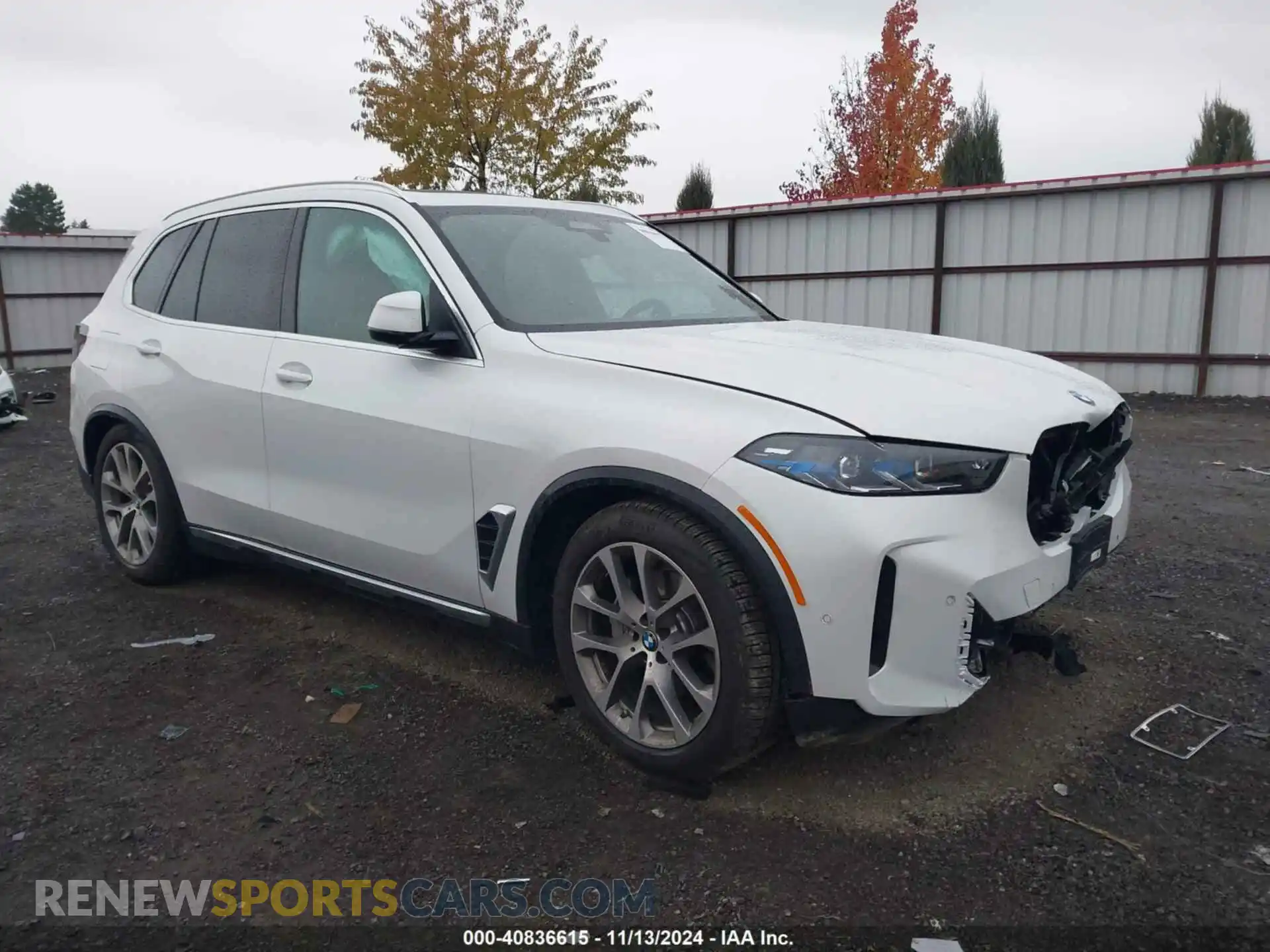 1 Photograph of a damaged car 5UX23EU08S9W52935 BMW X5 2025