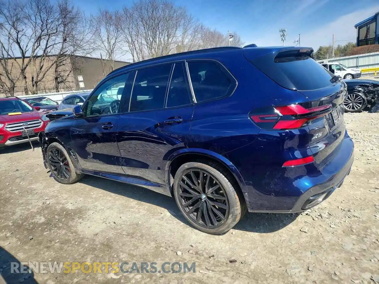 2 fotografías del automóvil dañado 5UX23EU08S9W94490 BMW X5 2025