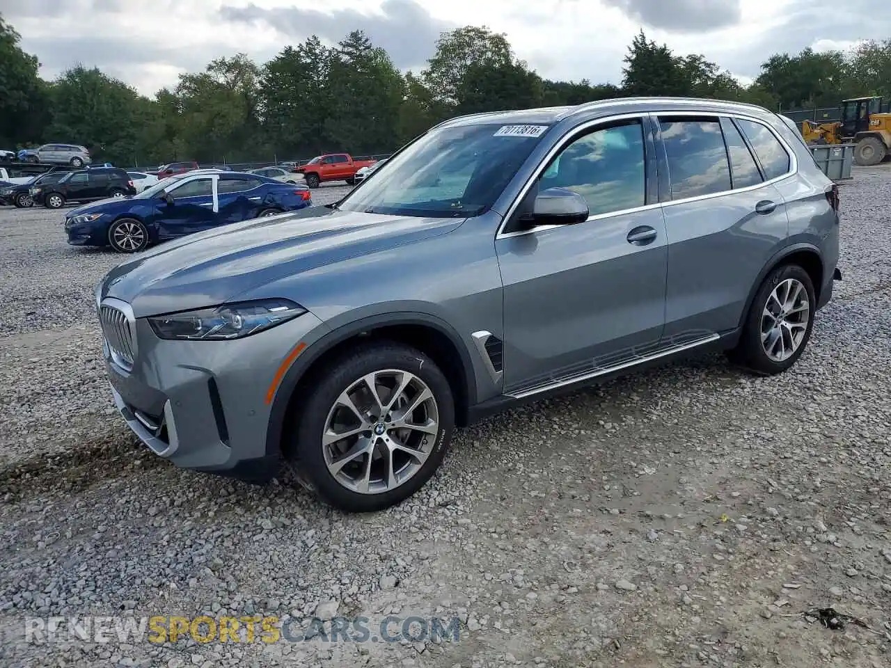 1 Photograph of a damaged car 5UX23EU08S9Z04599 BMW X5 2025