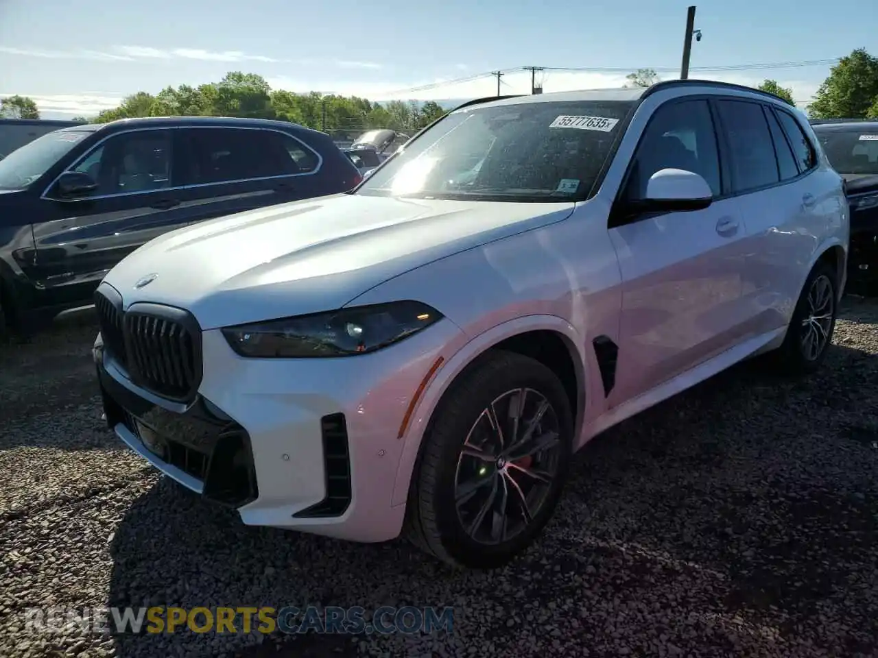 1 Photograph of a damaged car 5UX23EU08S9Z95423 BMW X5 2025