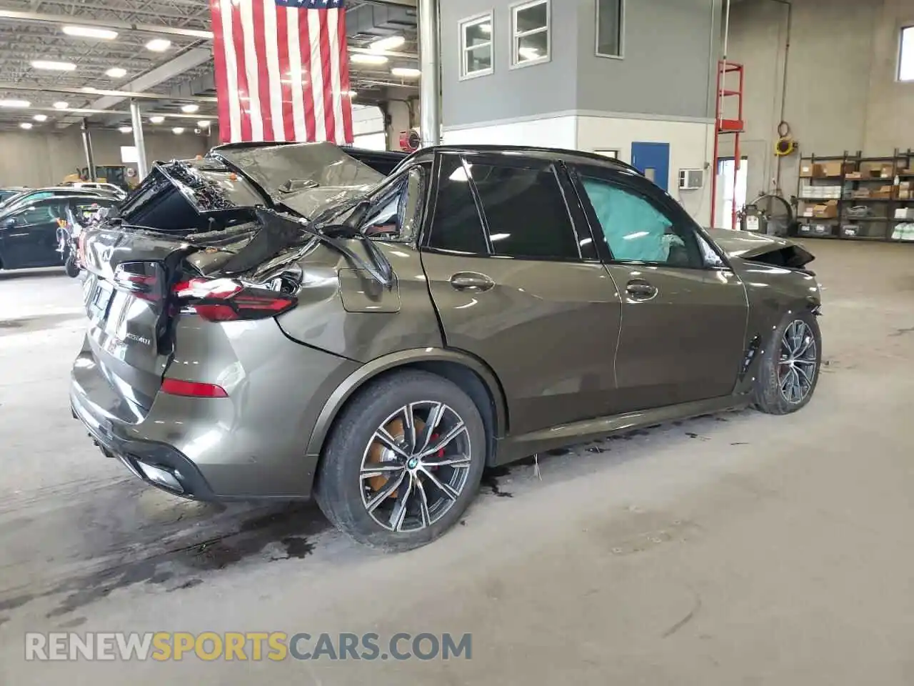 3 Photograph of a damaged car 5UX23EU09S9Z88674 BMW X5 2025