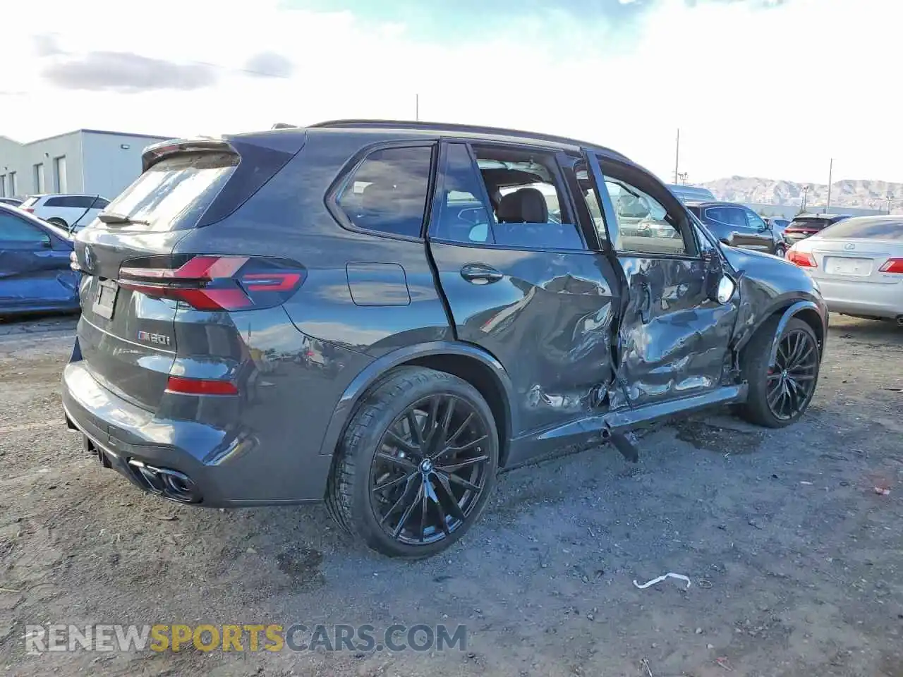 3 fotografías del automóvil dañado 5UX33EU02S9W44866 BMW X5 2025
