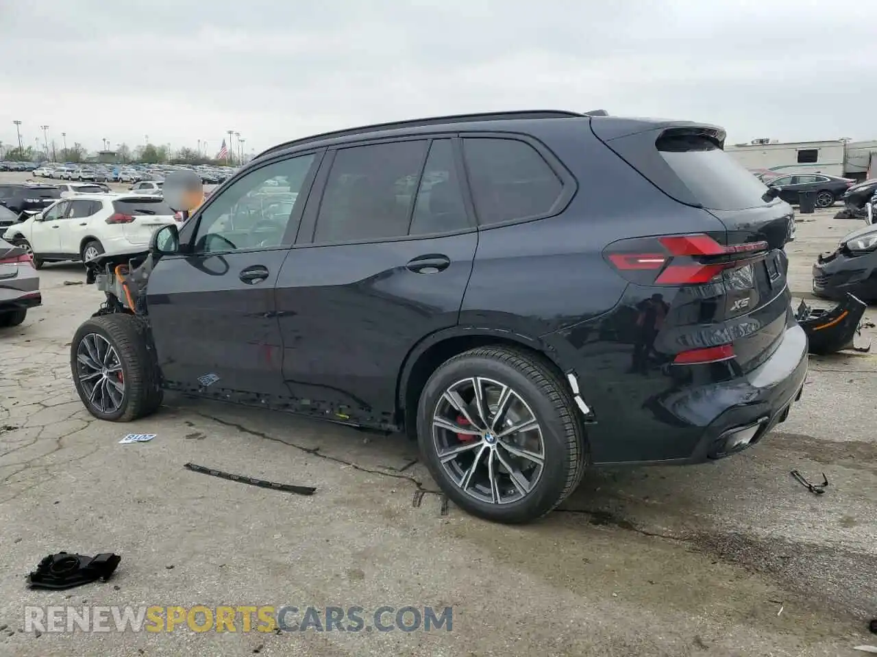 2 Photograph of a damaged car 5UX43EU03S9Z55582 BMW X5 2025