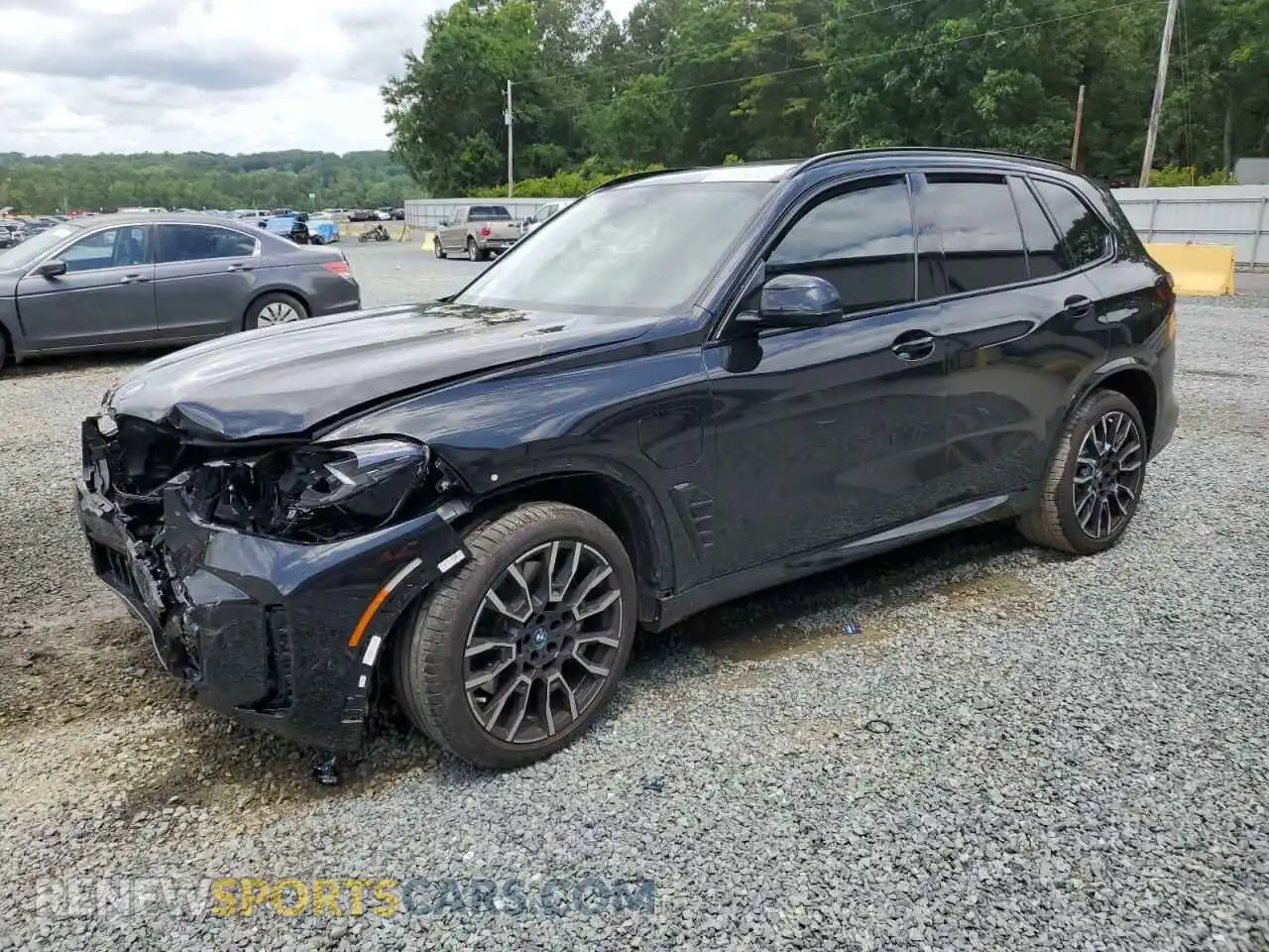 1 fotografías del automóvil dañado 5UX43EU09S9Z03390 BMW X5 2025