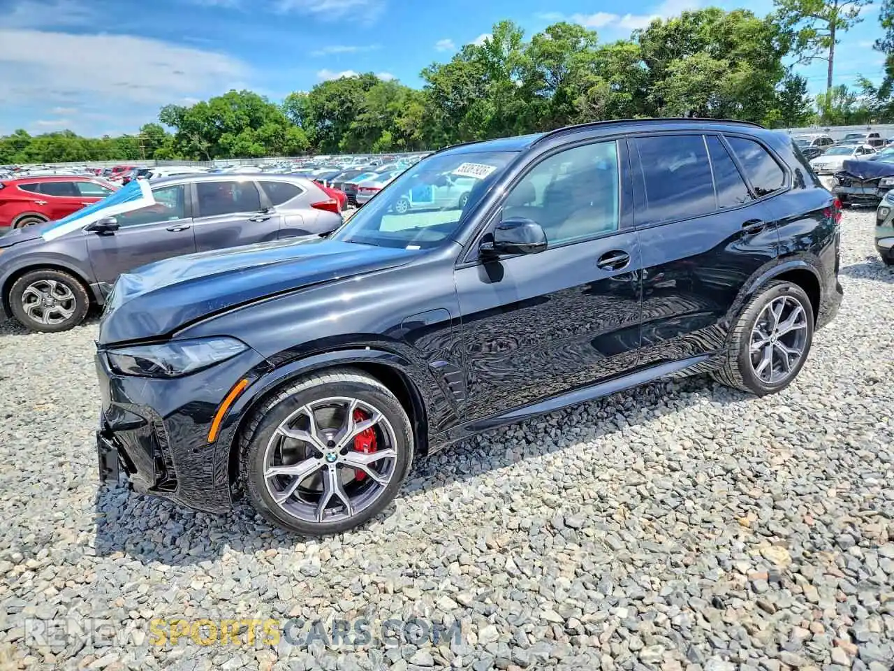 1 fotografías del automóvil dañado 5UX43EU09S9Z55585 BMW X5 2025