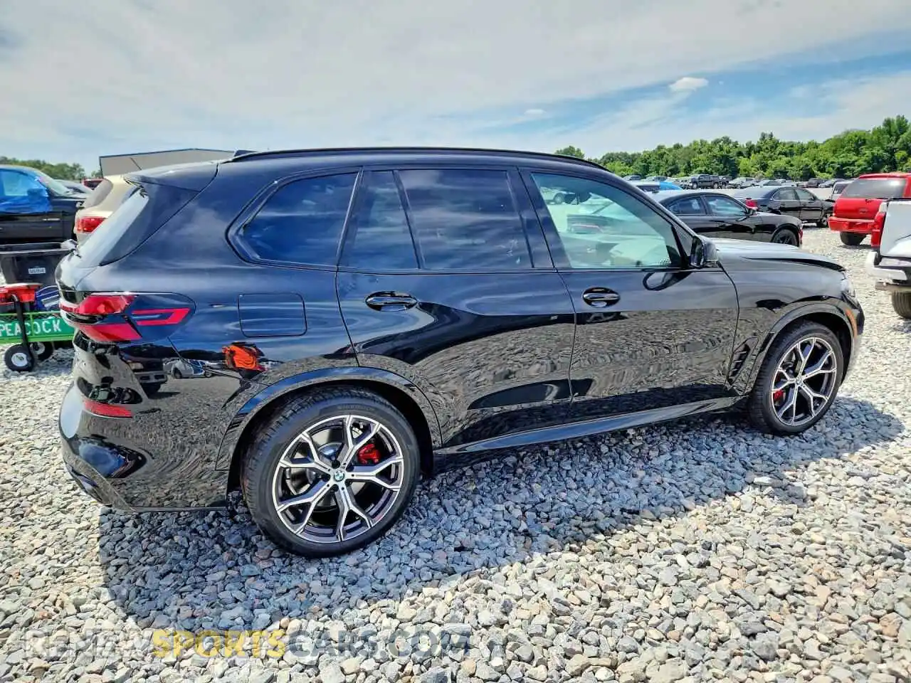 3 fotografías del automóvil dañado 5UX43EU09S9Z55585 BMW X5 2025