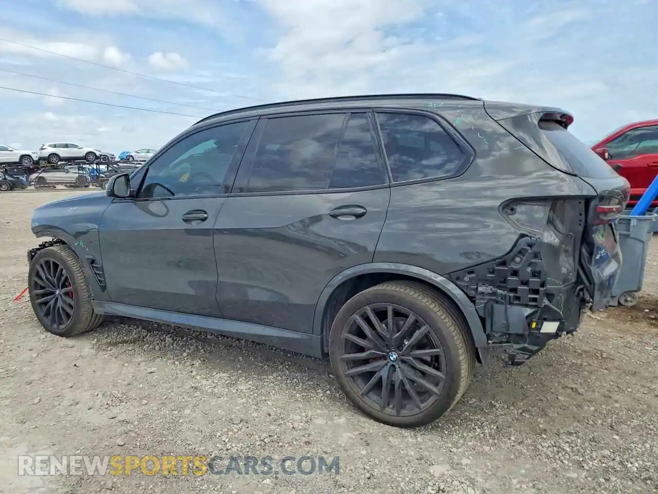2 Photograph of a damaged car 5UX13EU06T9075240 BMW X5 2026