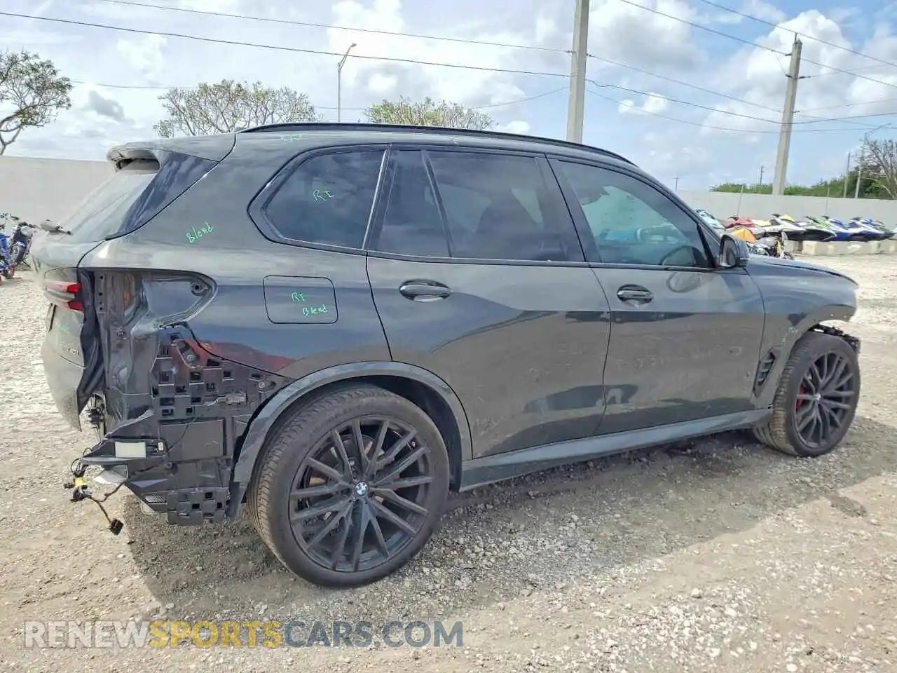 3 Photograph of a damaged car 5UX13EU06T9075240 BMW X5 2026