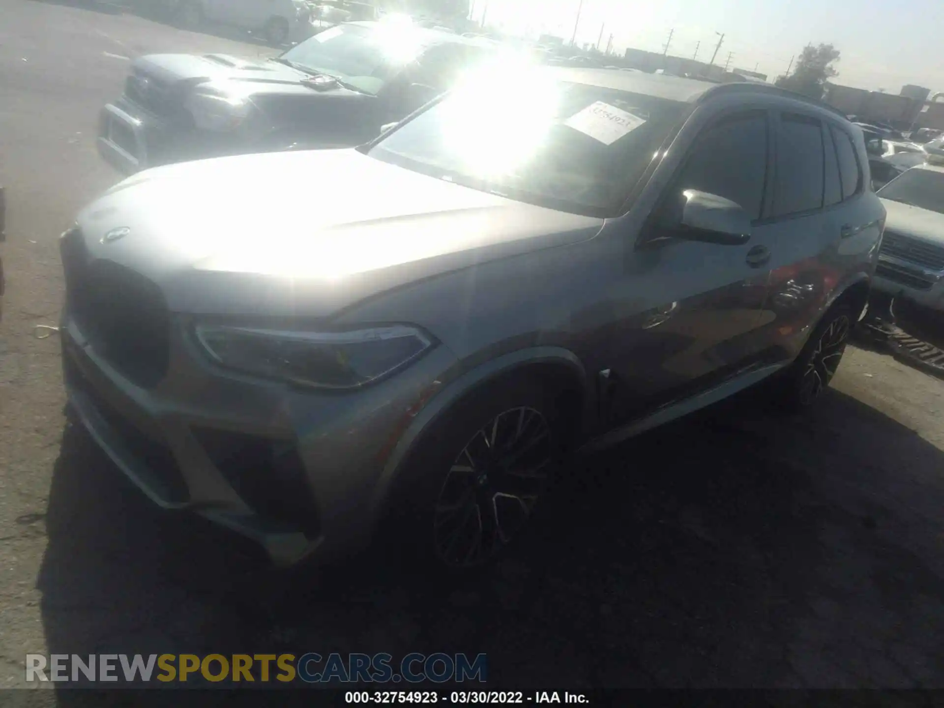 2 Photograph of a damaged car 5YMJU0C01M9G45515 BMW X5 M 2021