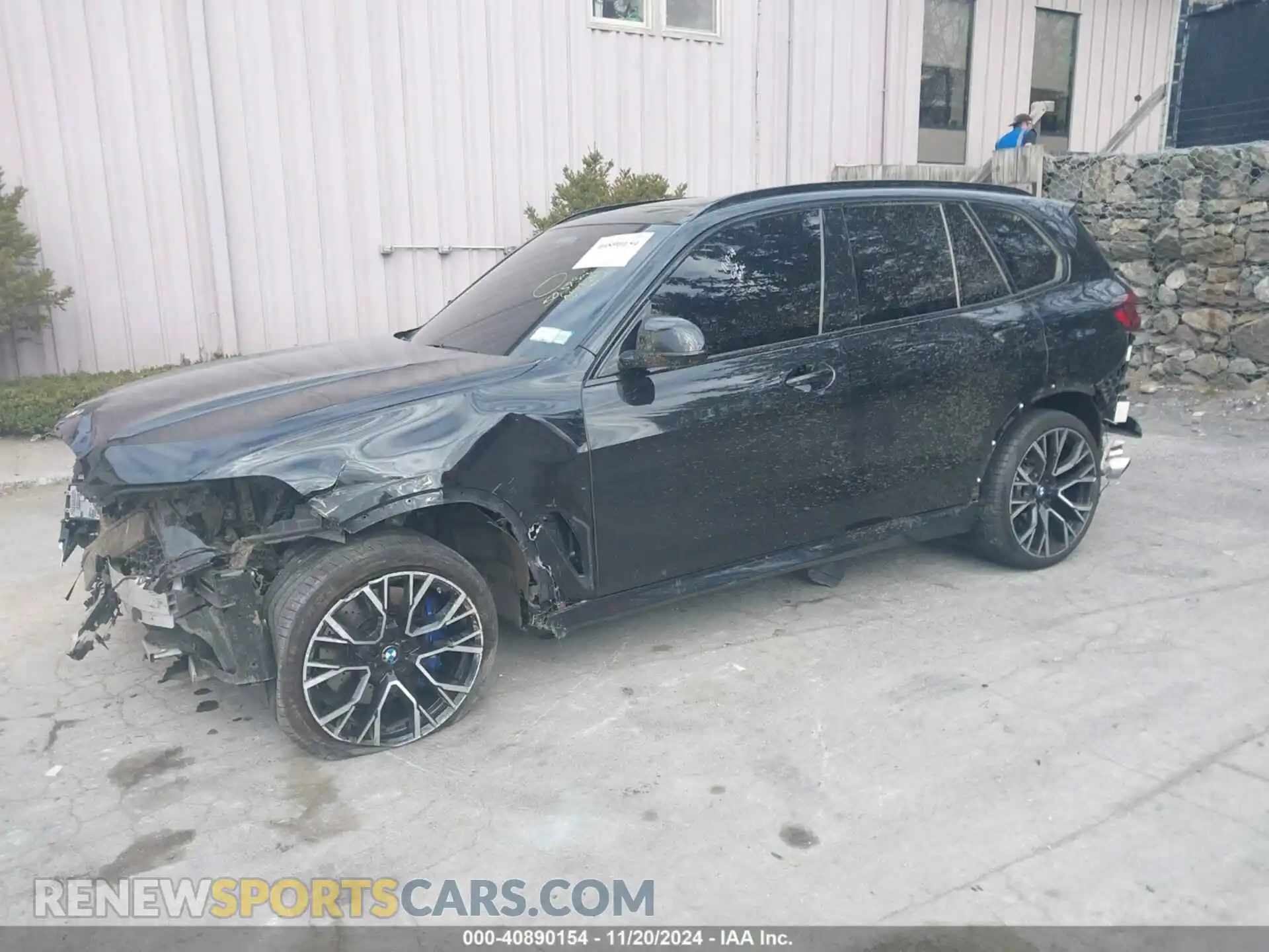 2 Photograph of a damaged car 5YMJU0C05M9E89401 BMW X5 M 2021